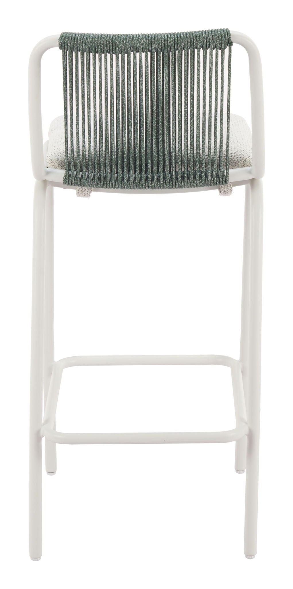 Luft - Outdoor Barstool (Set of 2) - White & Green