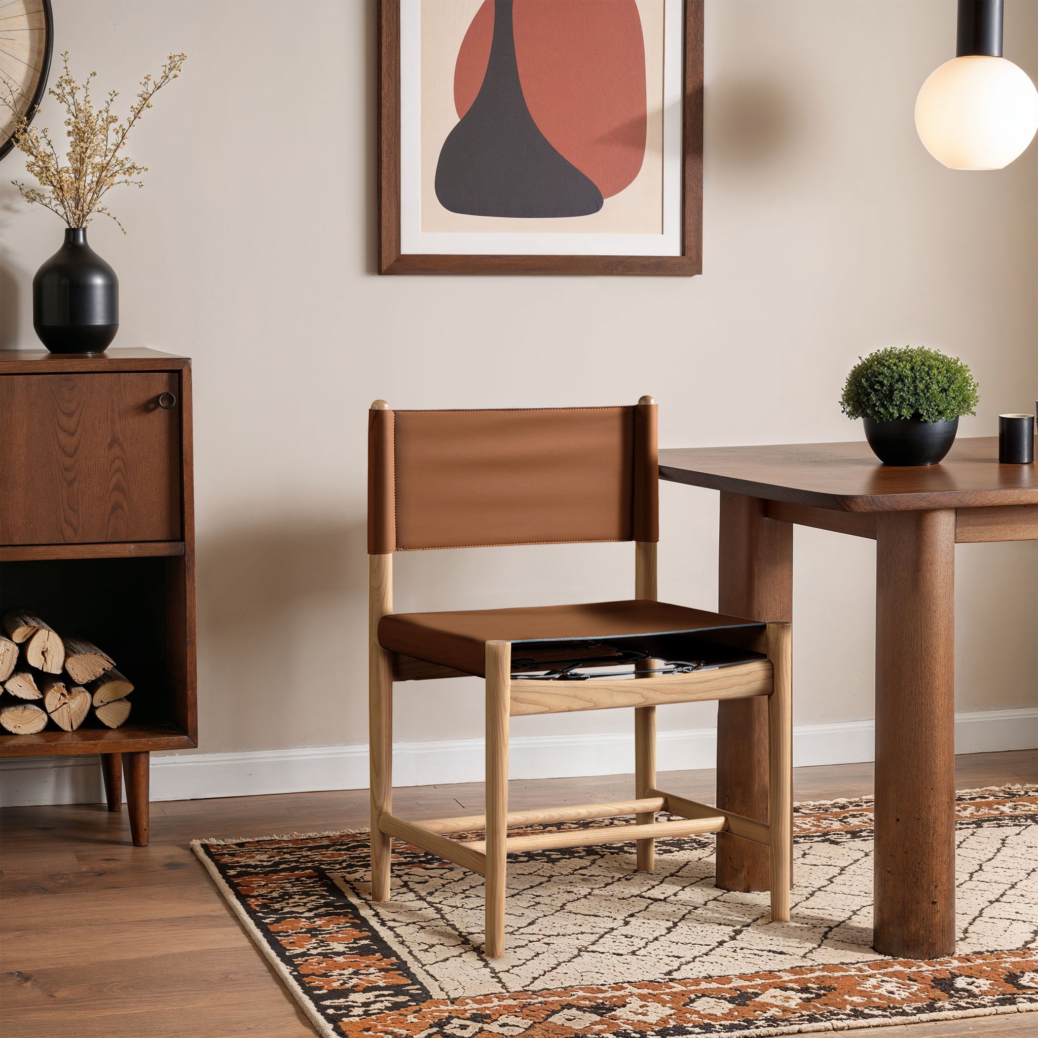 Rawlins - Dining Chair (Set of 2) - Natural Frame