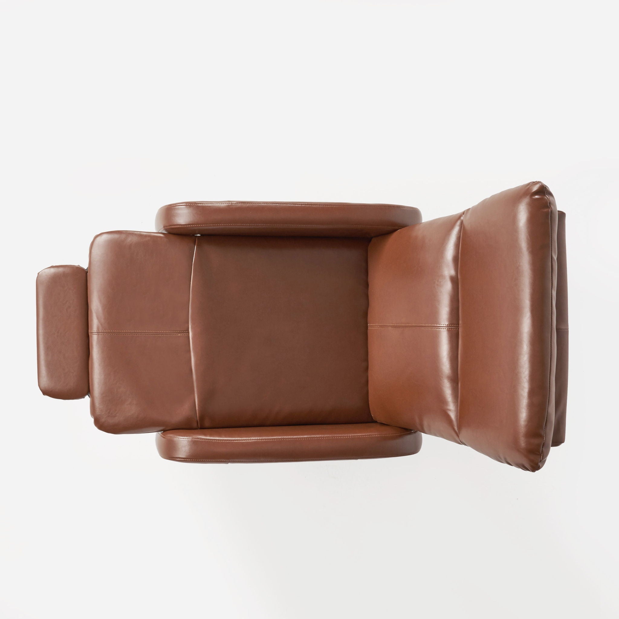 Wide Push Back Standard Recliner - Hazelnut