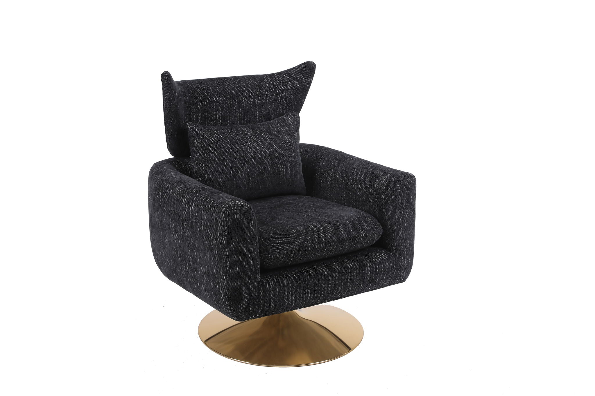 Classic Mid-Century 360 Degree Swivel Accent Chair