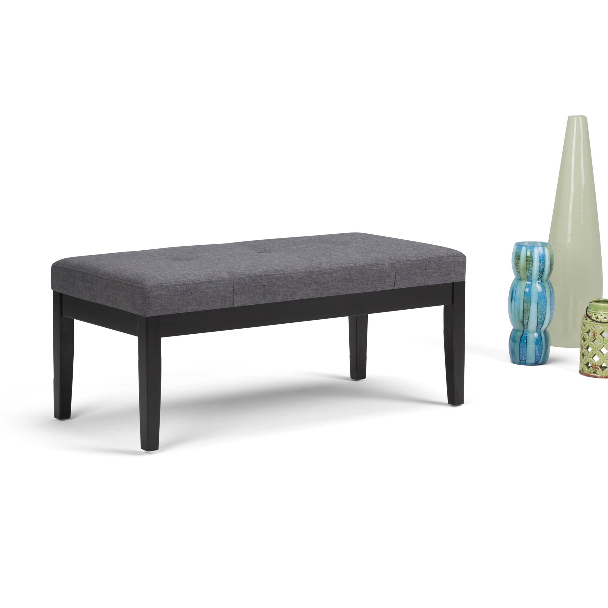 Lacey - Upholstered Tufted Ottoman Bench - Best Buy Furniture