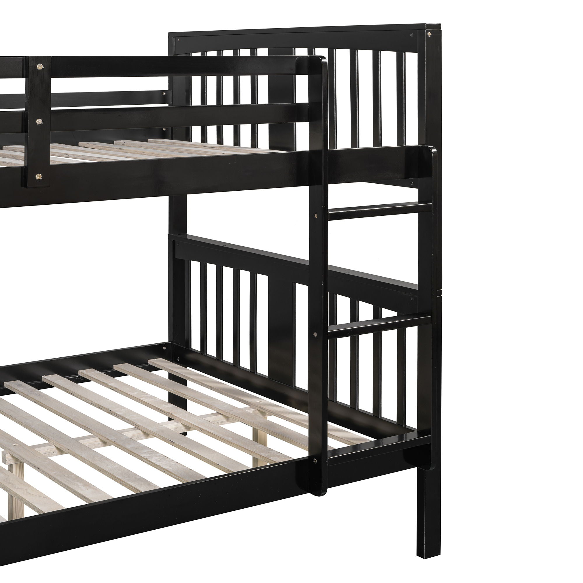 Bunk Bed With Ladder For Bedroom