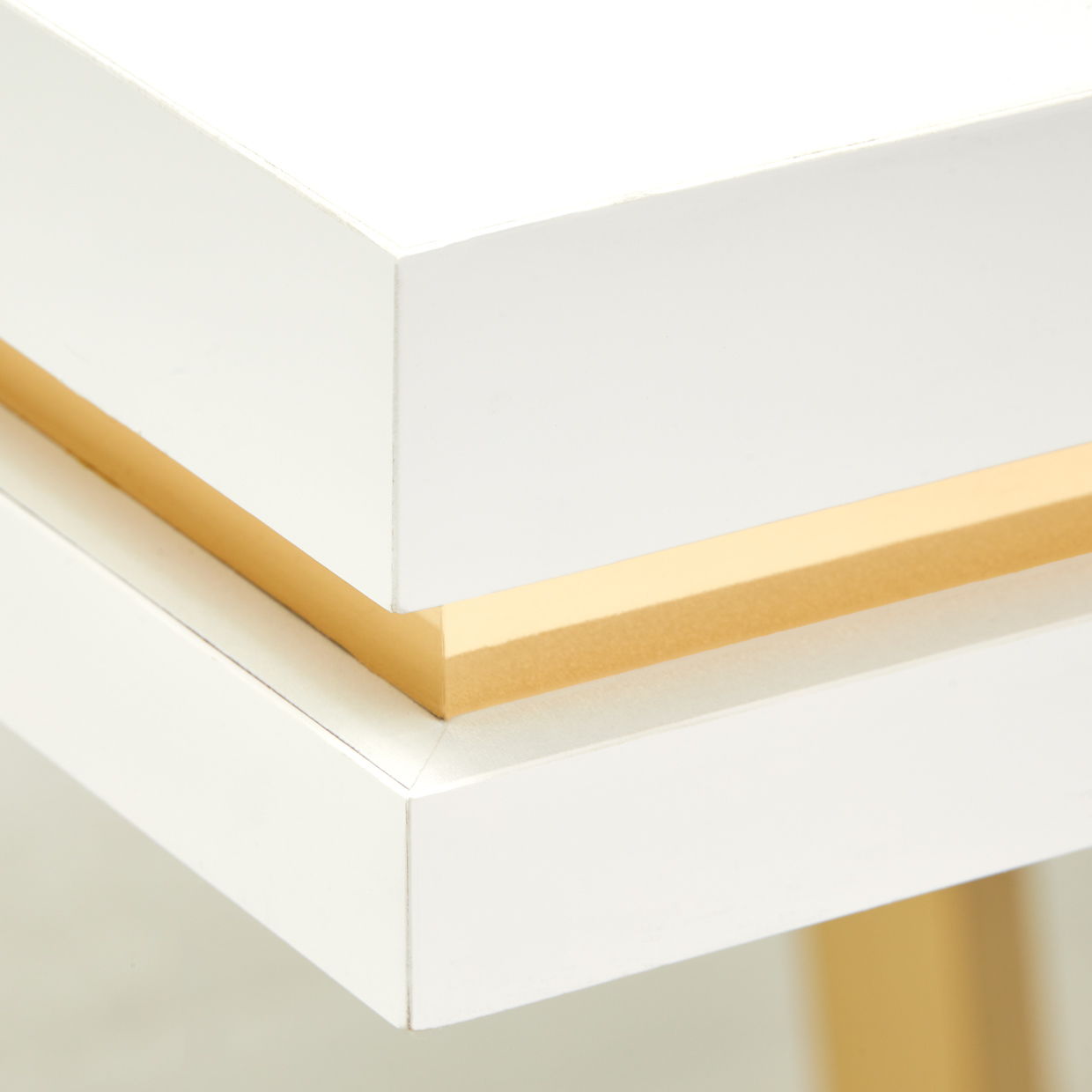 Palm Gate - Rectangular Dining Table - Cloud White