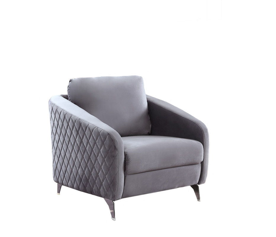Sofia - Velvet Modern Chic Accent Armchair - Best Buy Furniture