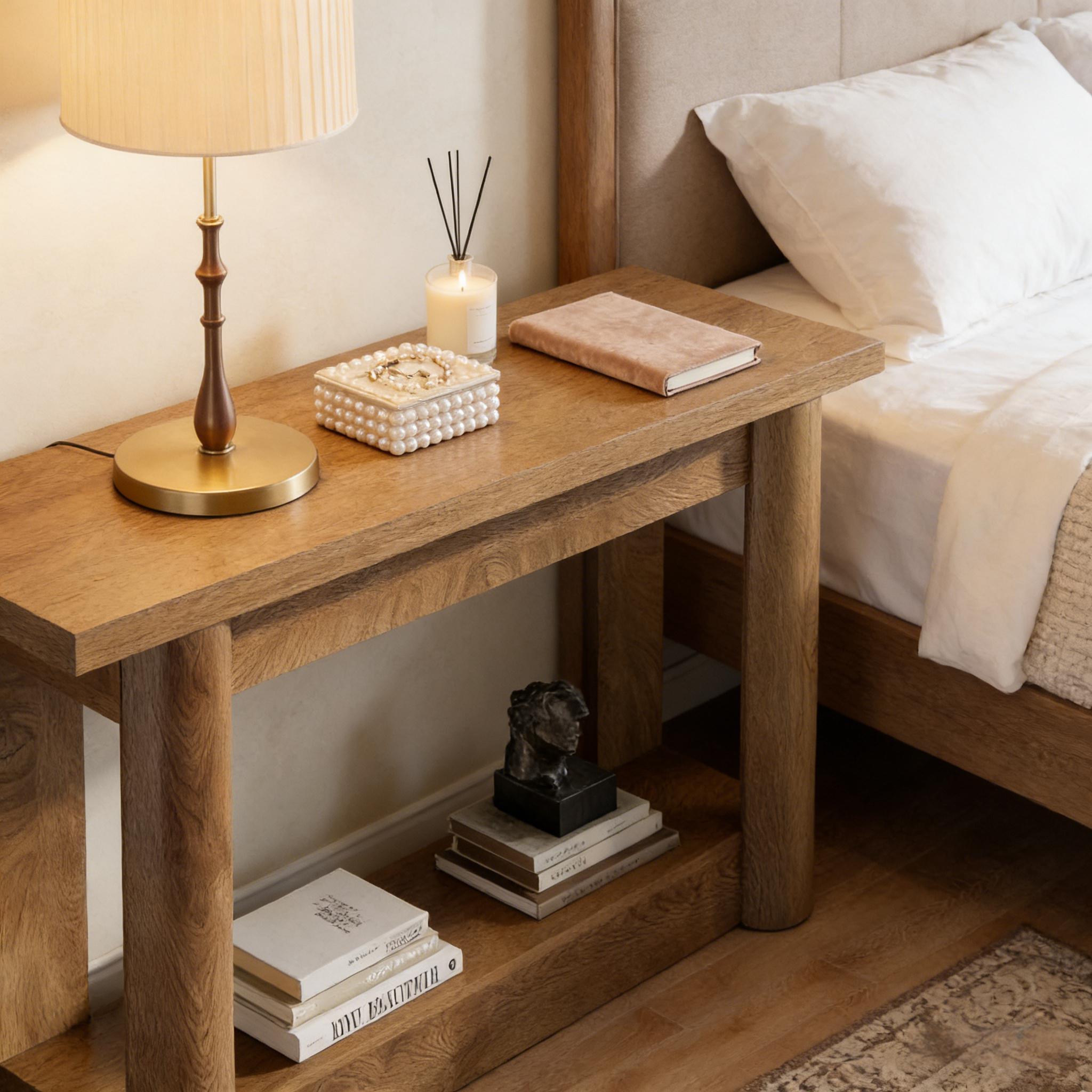 2-Tier Foyer Table, Entryway Sofa Table, Console Table