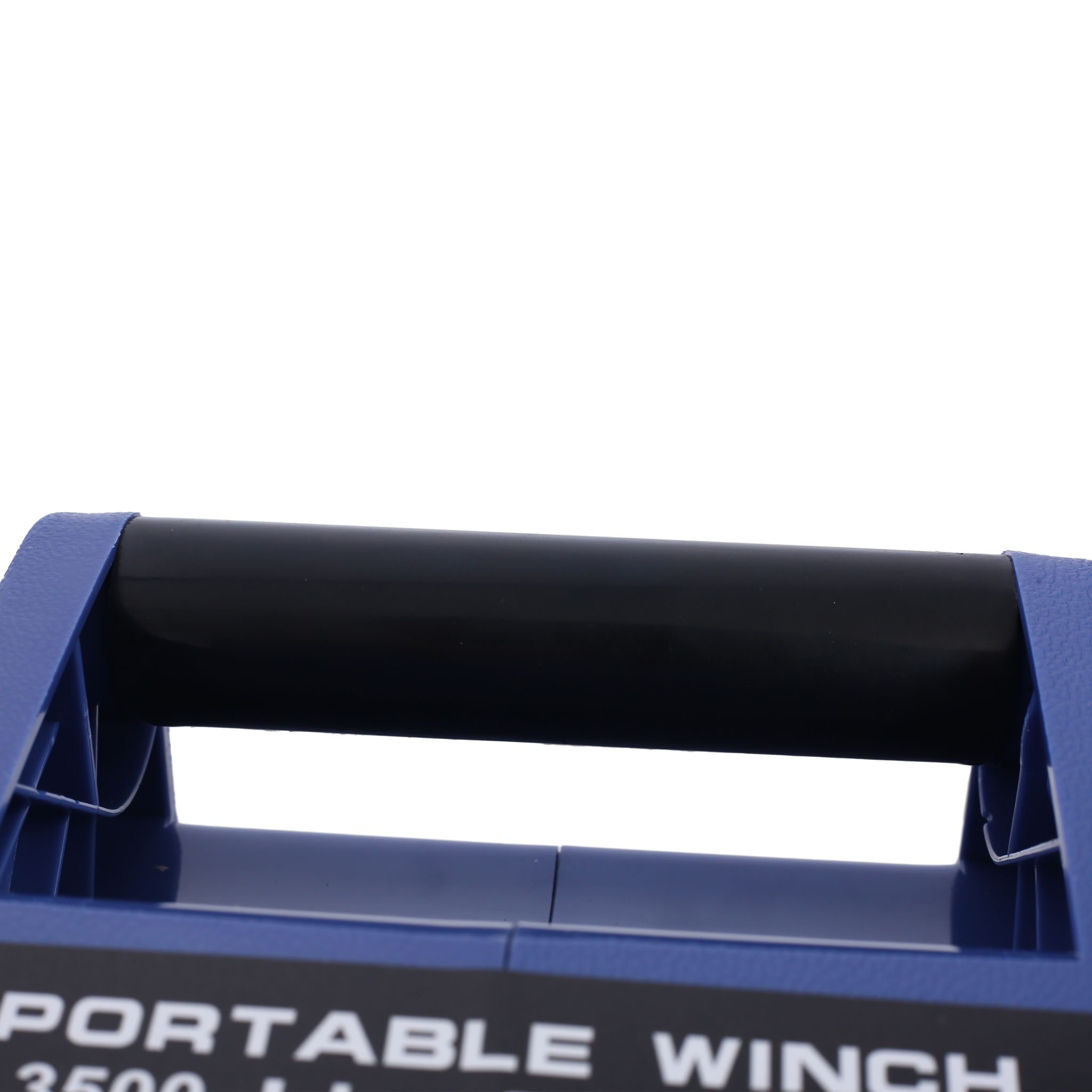 Reversible 12V Electric Trailer Winch For Boats Up To 6000 Lbs With Synthetic Rope And Extra Pulley Hook - Blue