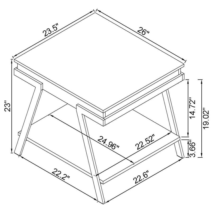 Marcia - Coffee And End Table Set
