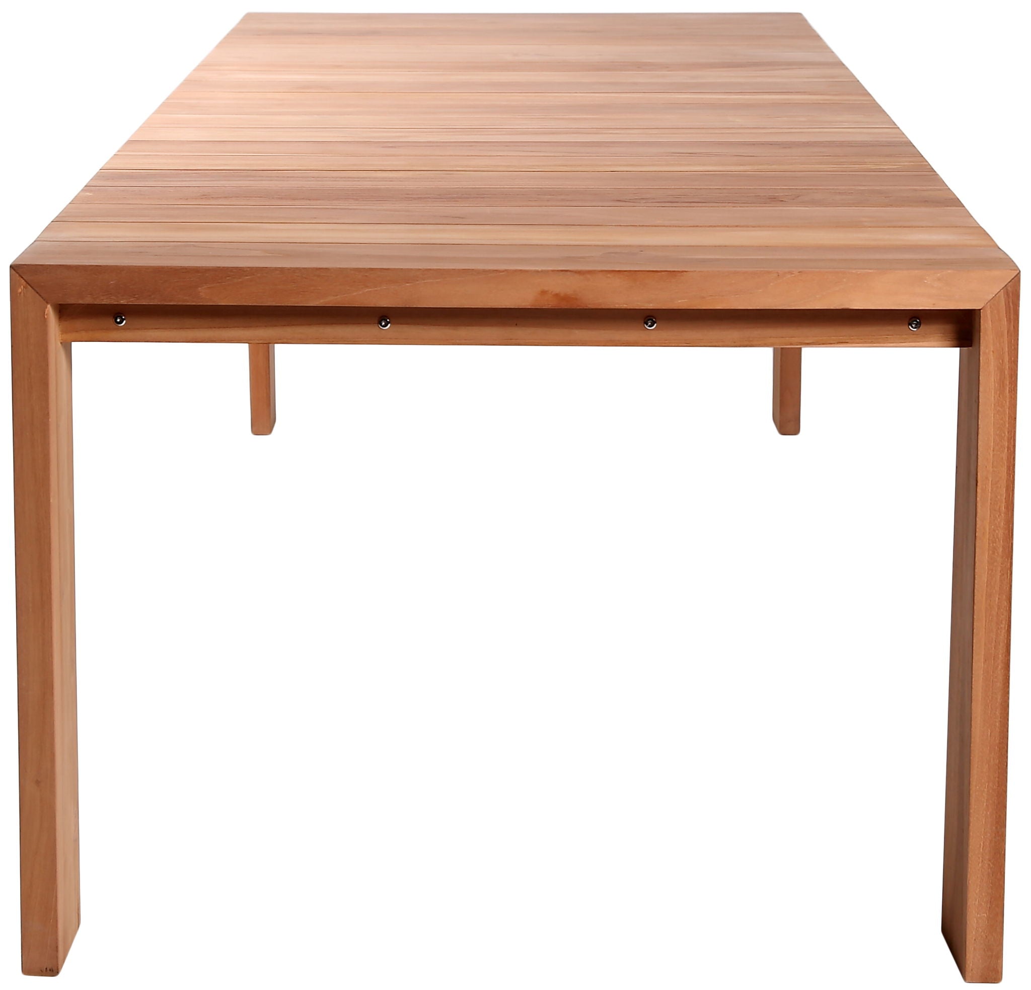 Tulum - Teak Outdoor Patio Dining Table - Natural