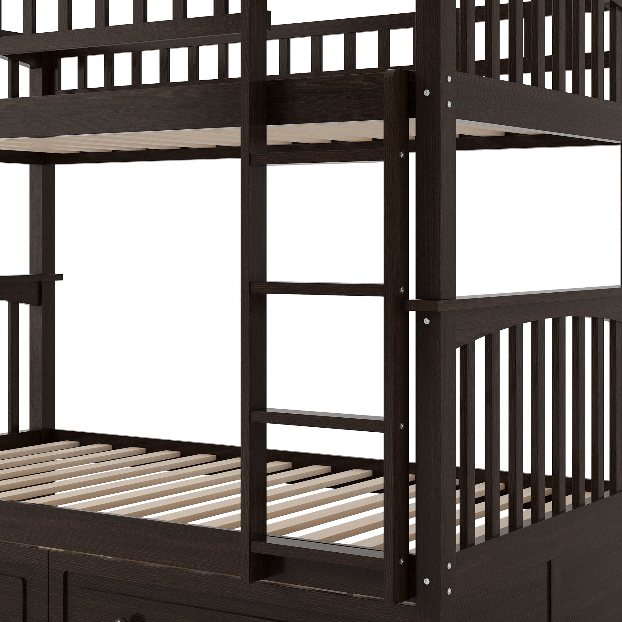 Bunk Bed With Drawers, Convertible Design