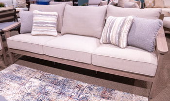 Harmony Headlands - Sofa With Cushion - Natural / Gray