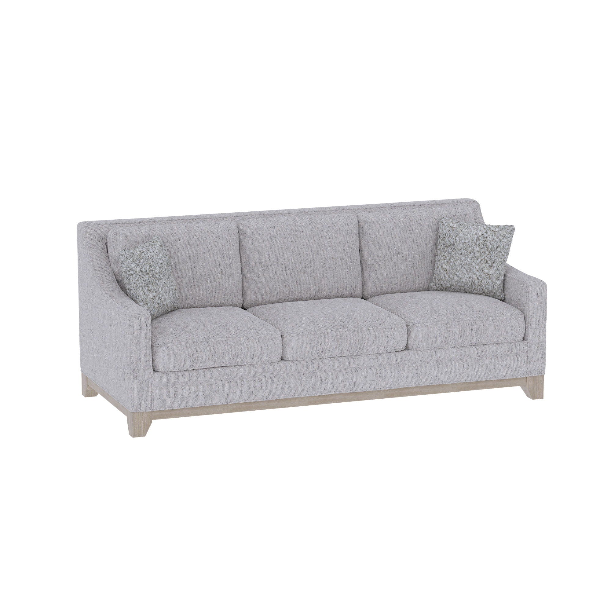 Sofa With Casual Accent - Gray