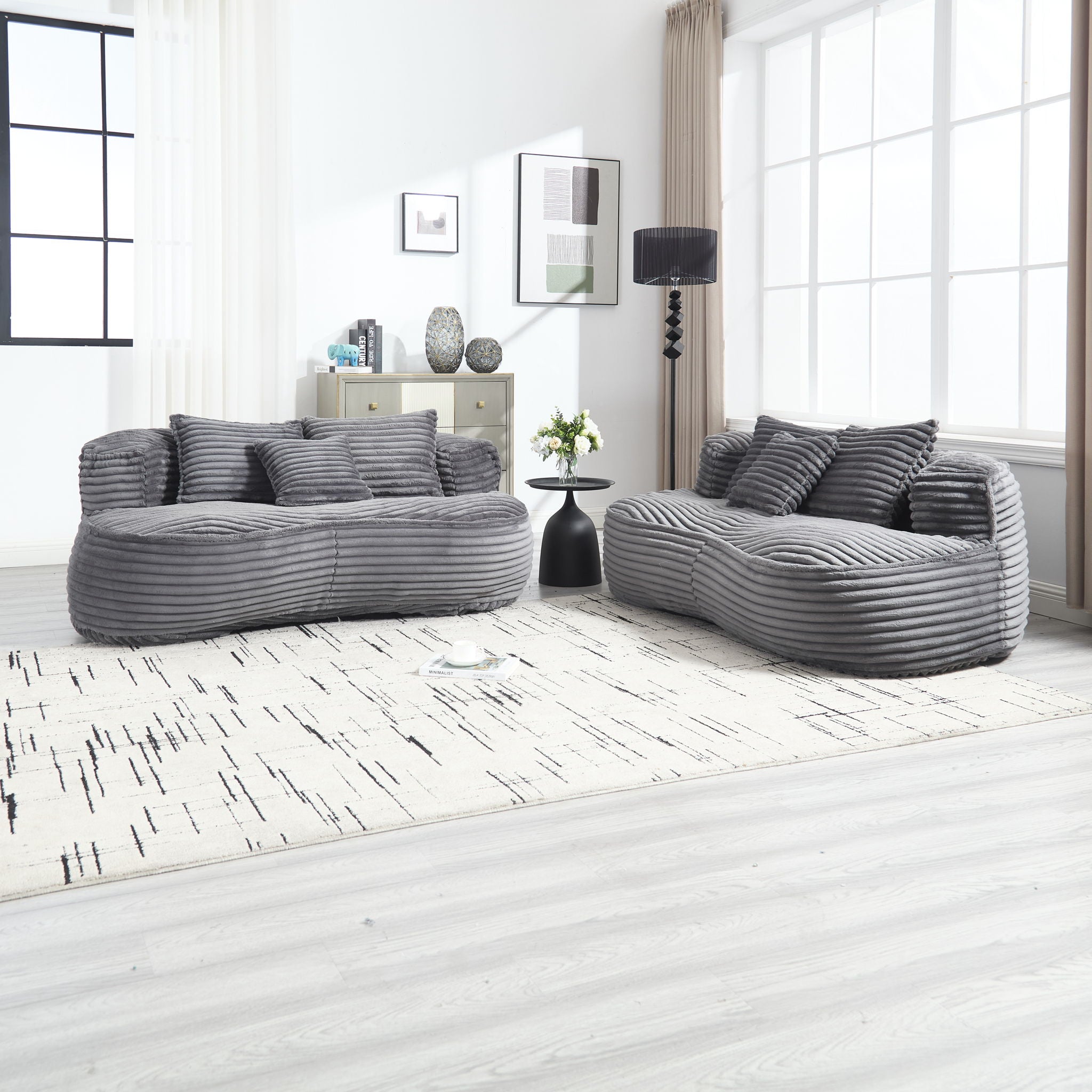 Bean Bag, Lazy Sofa Comfort Lounger High Back Chair