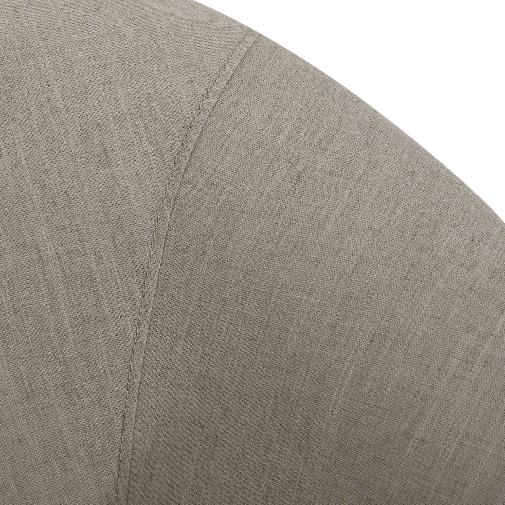 Contemporary Swivel Glider Chair With 360 Degree Rotation