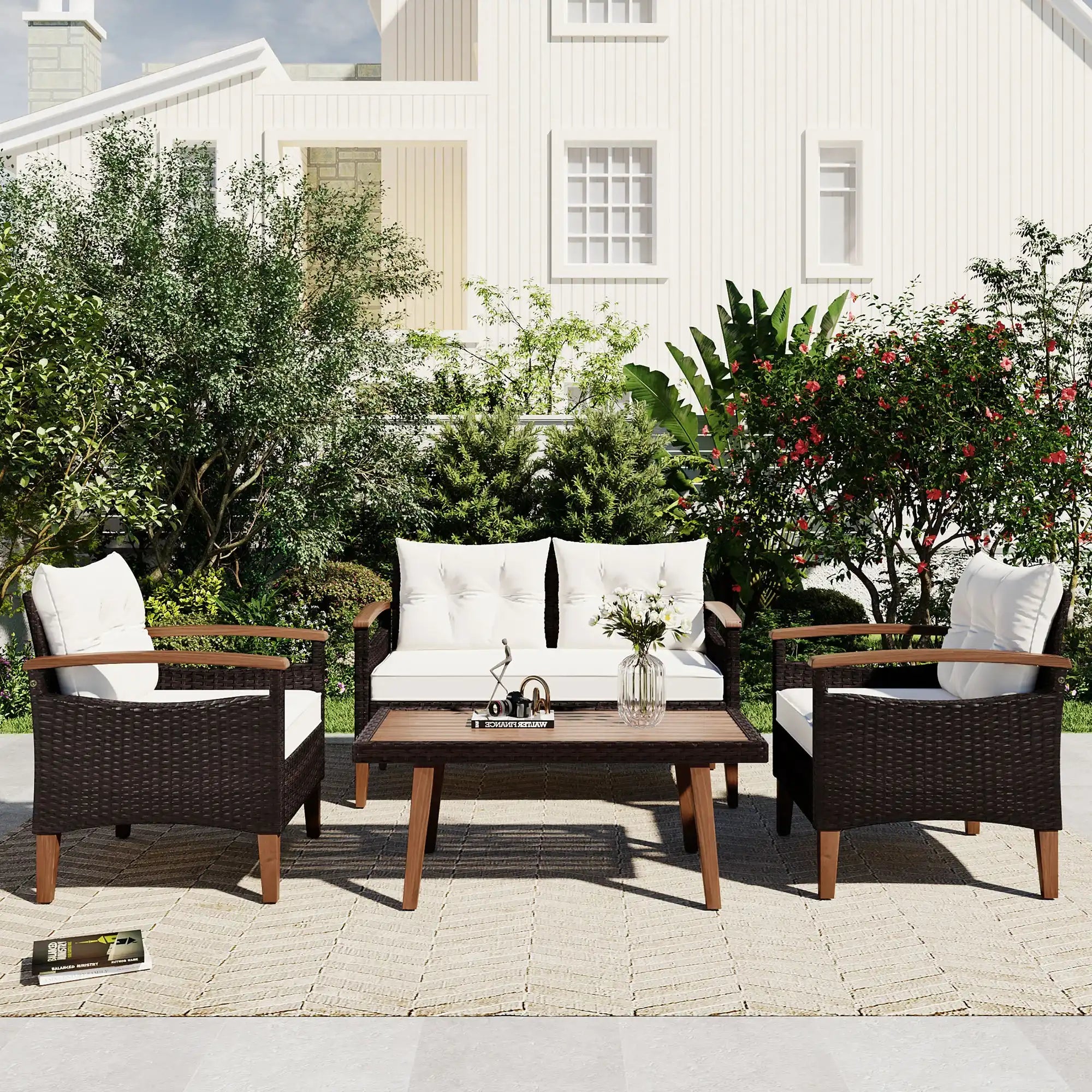 4-Piece Patio Set | Outdoor Sofa Set Sale