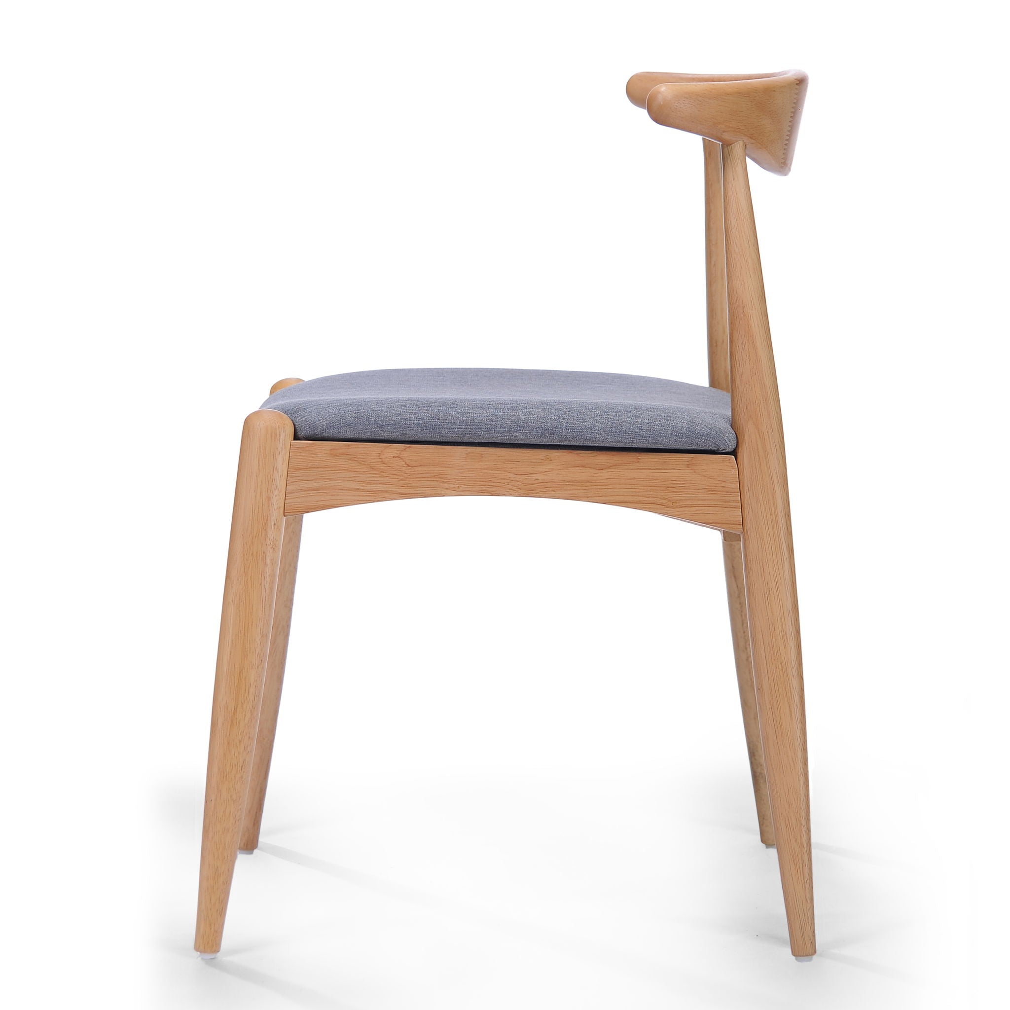 Candescent - Dining Chair With Curved Back And Wood Frame (Set of 2)