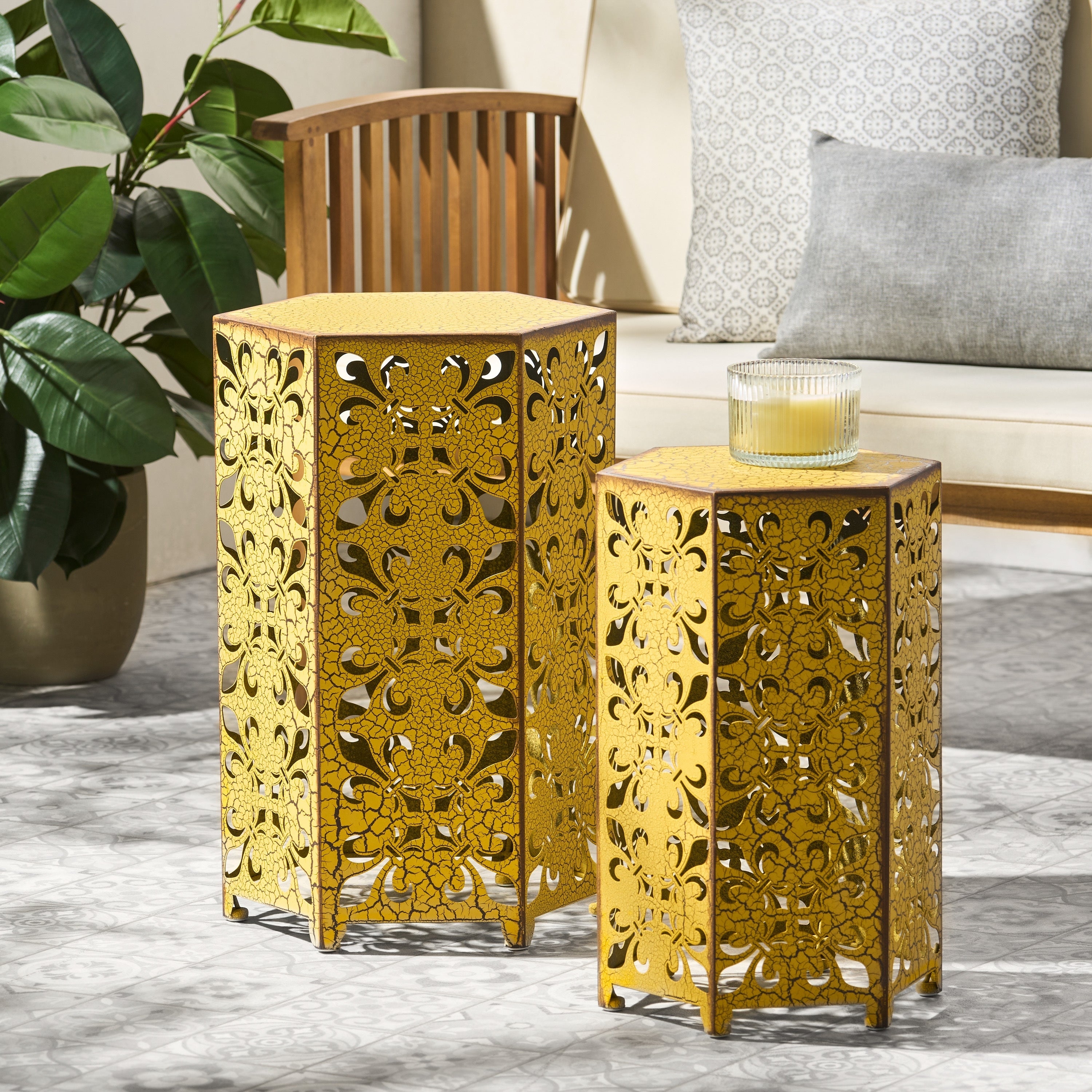 Selva accent table by christopher knight home