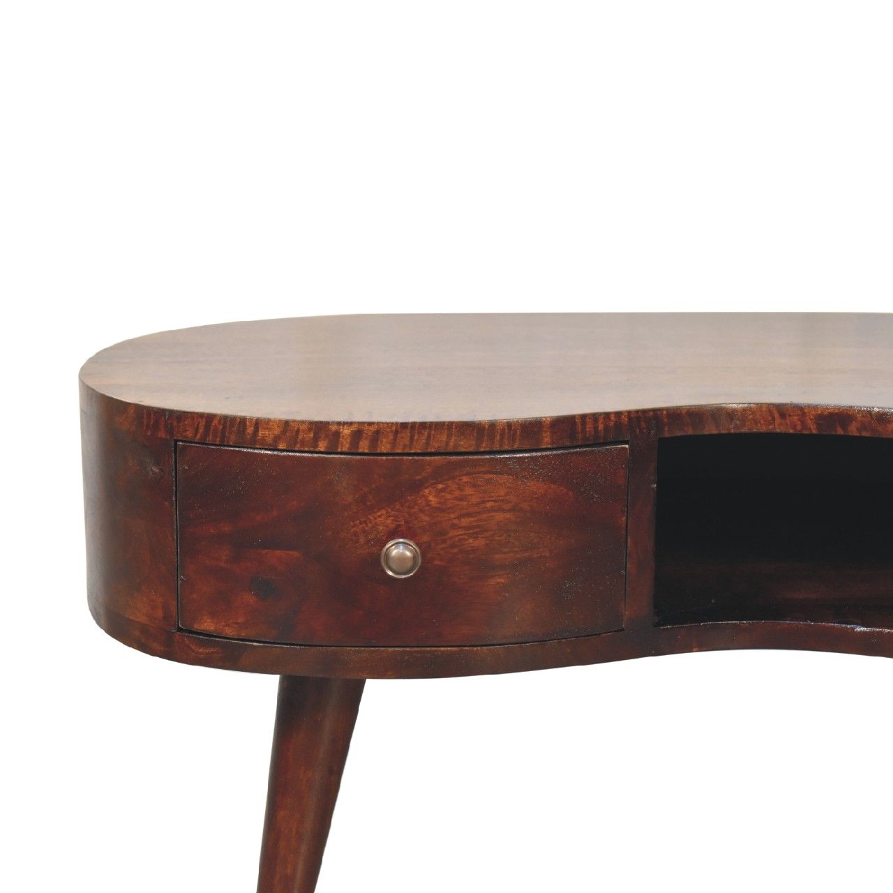 Wooden Wave Coffee Table - Walnut