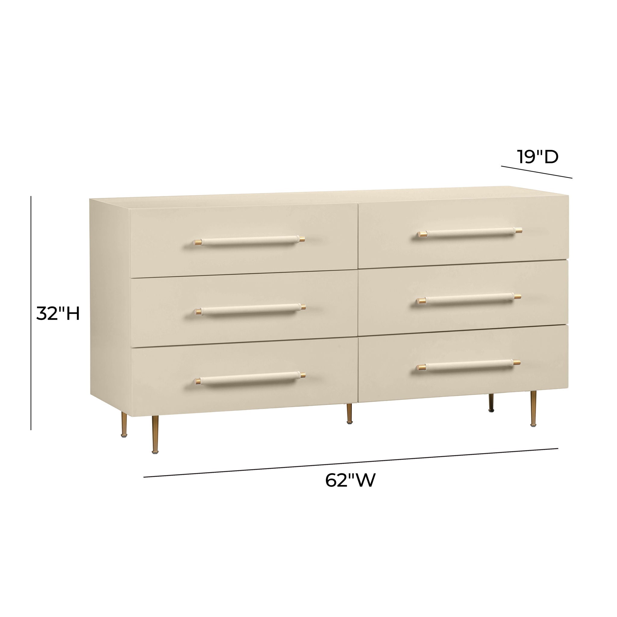 Trident - 6 Drawer Dresser