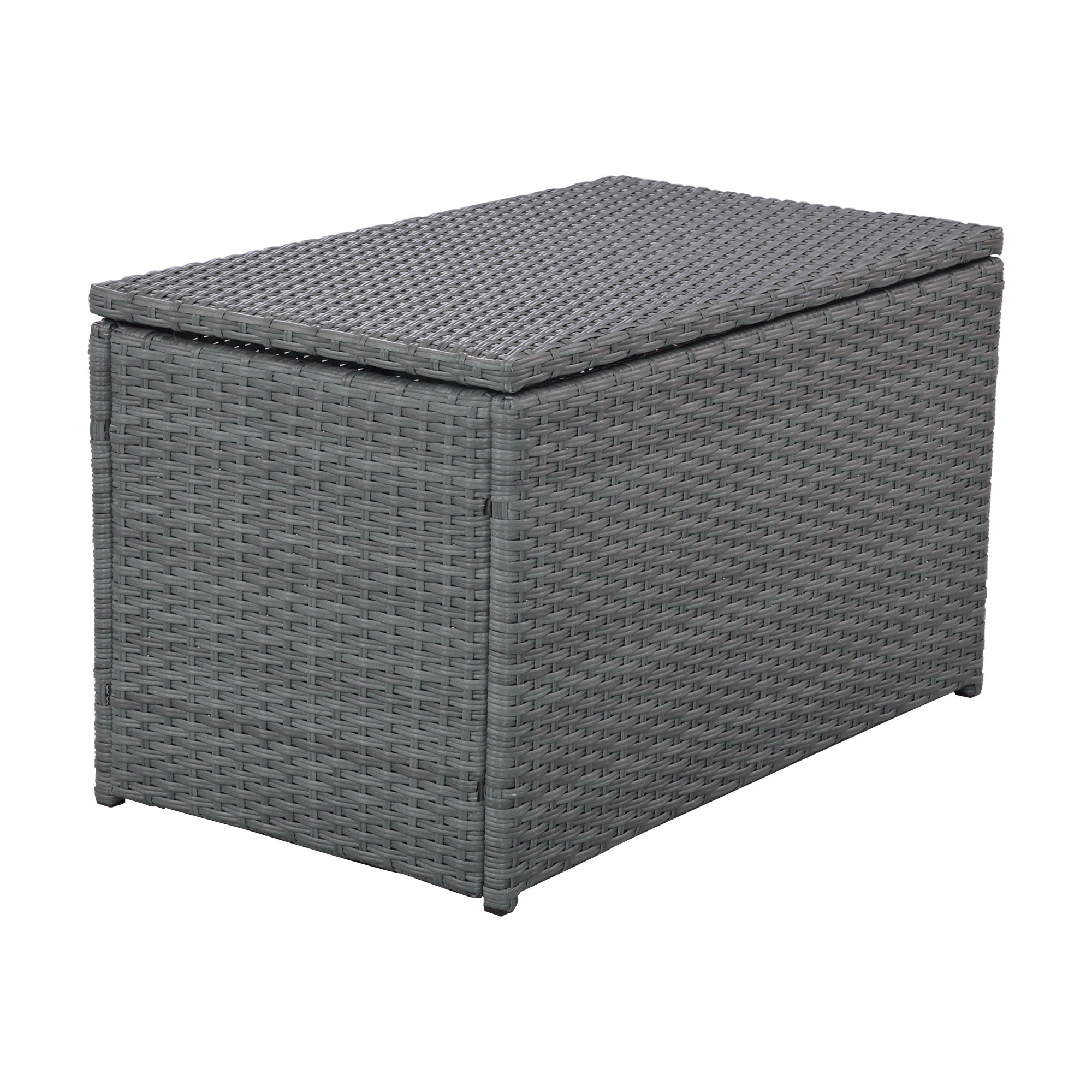 10 Piece Outdoor Sectional Half Round Patio Rattan Sofa Set