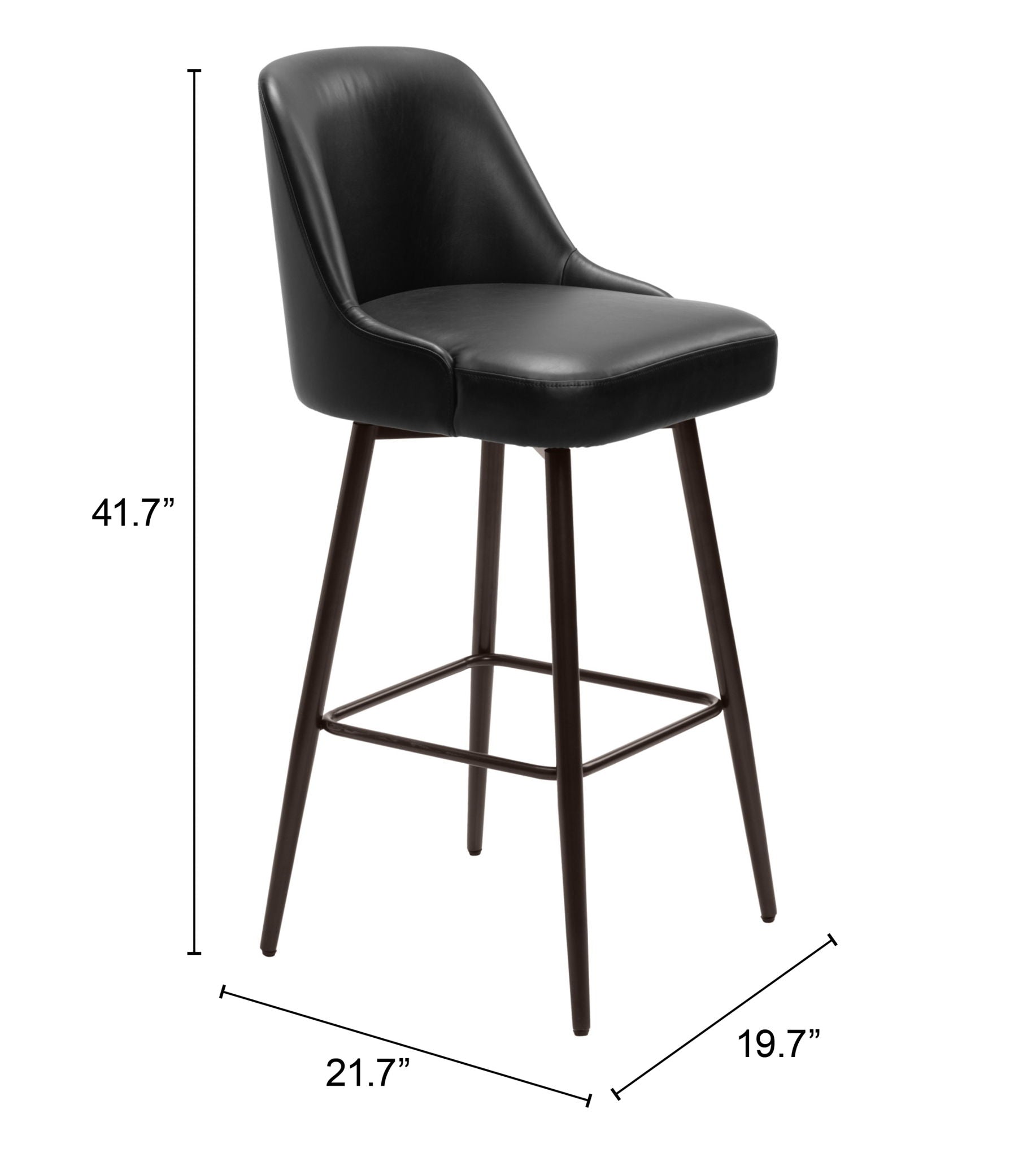 Keppel - Swivel Barstool