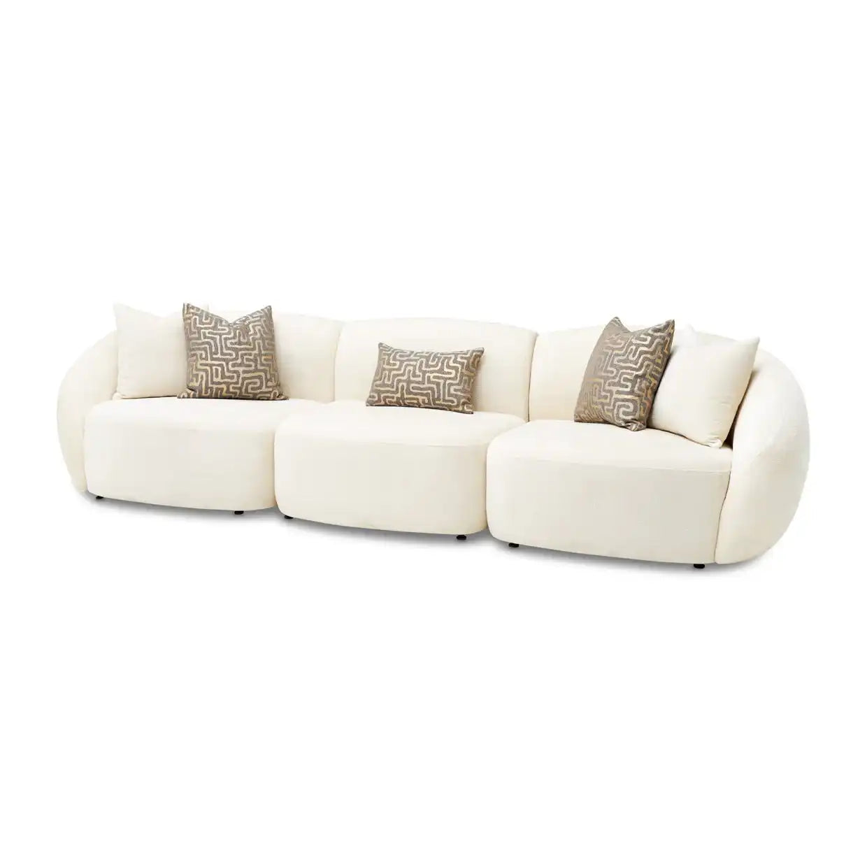 Le Montreaux - 5-Piece Modular Sectional - Gardenia - Best Buy Furniture