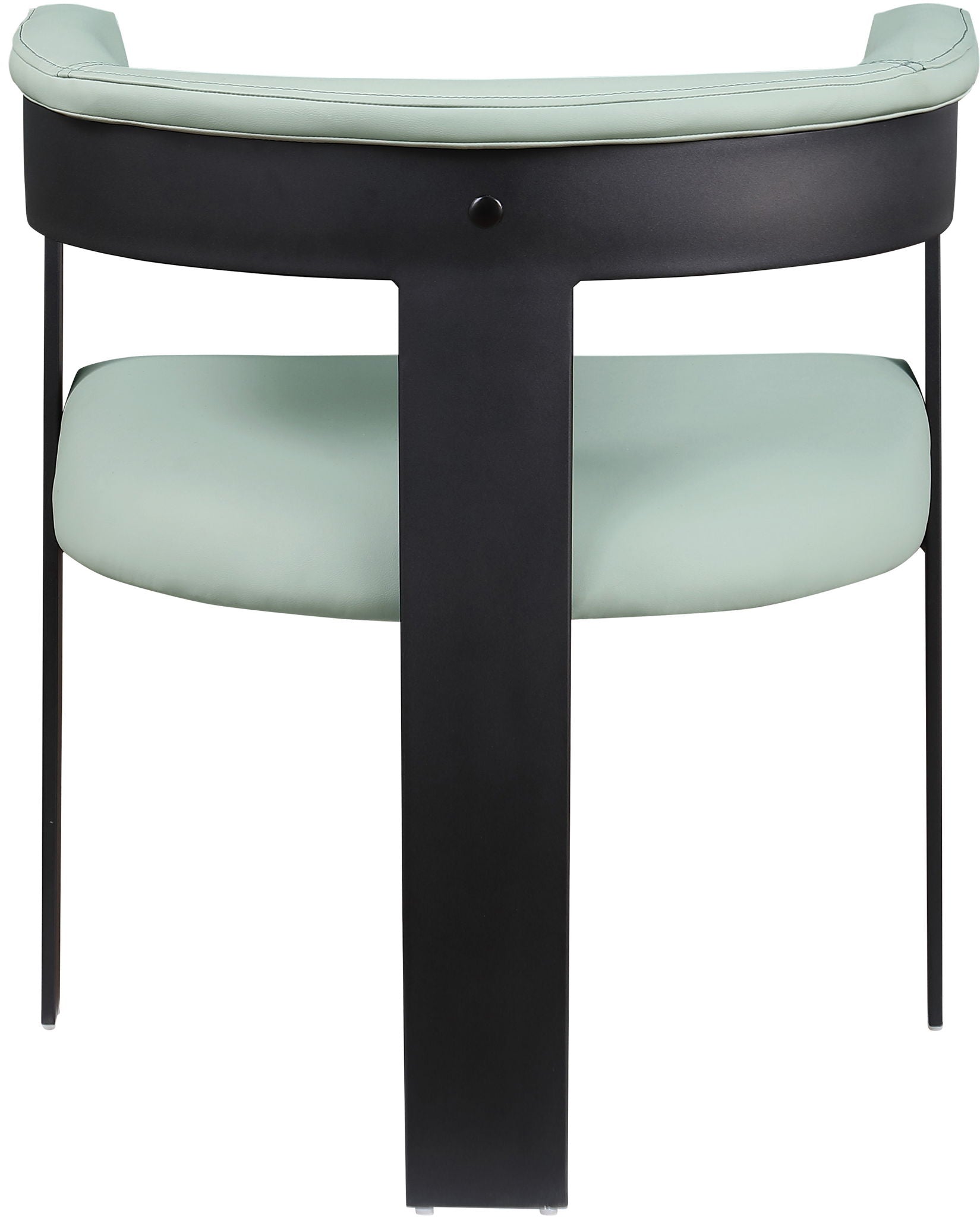 Romeo - Faux Leather Dining Chair With Black Base (Set of 2)