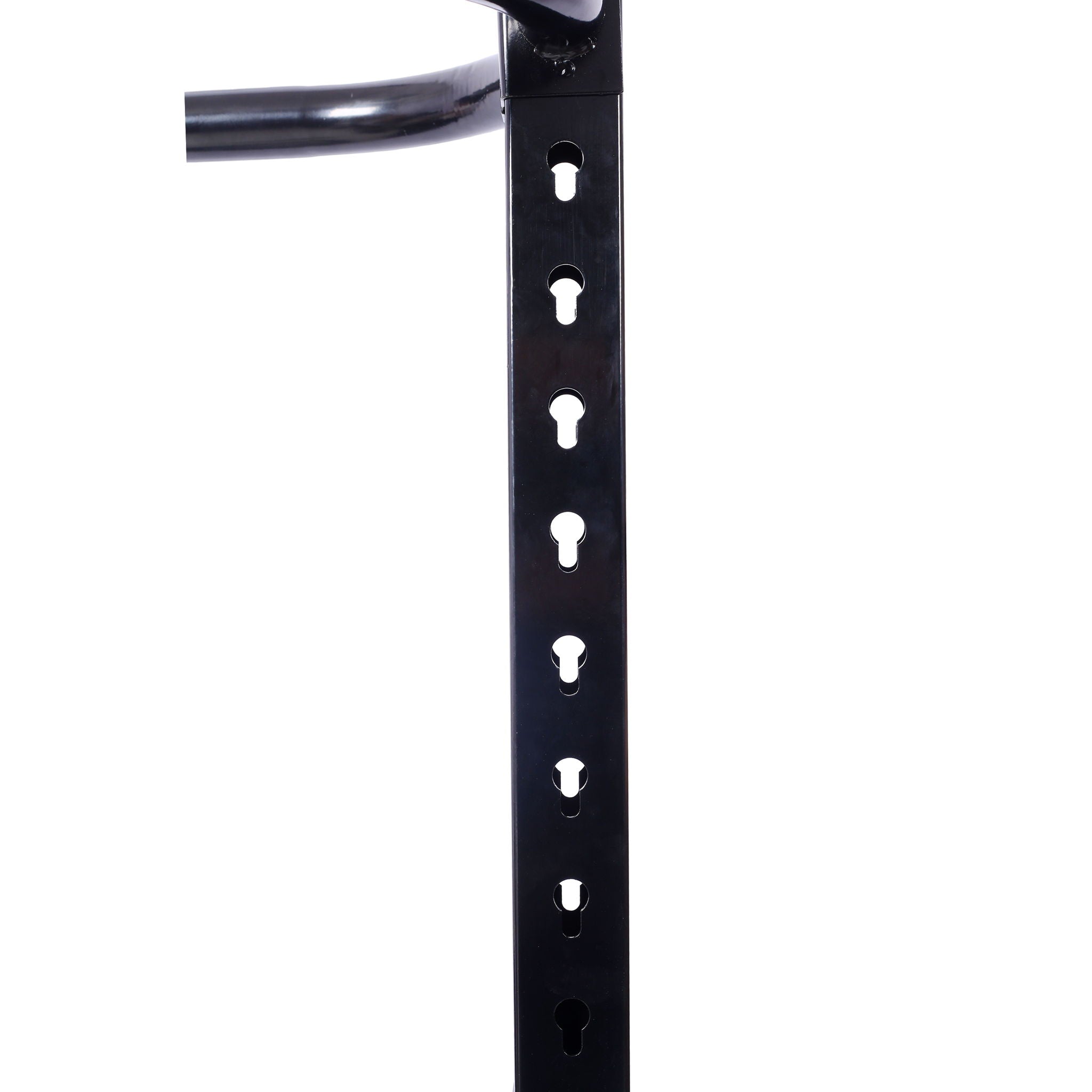 Indoor Bike Rack Stand For 1 - 2 Bicycles With Adjustable Arms - Black