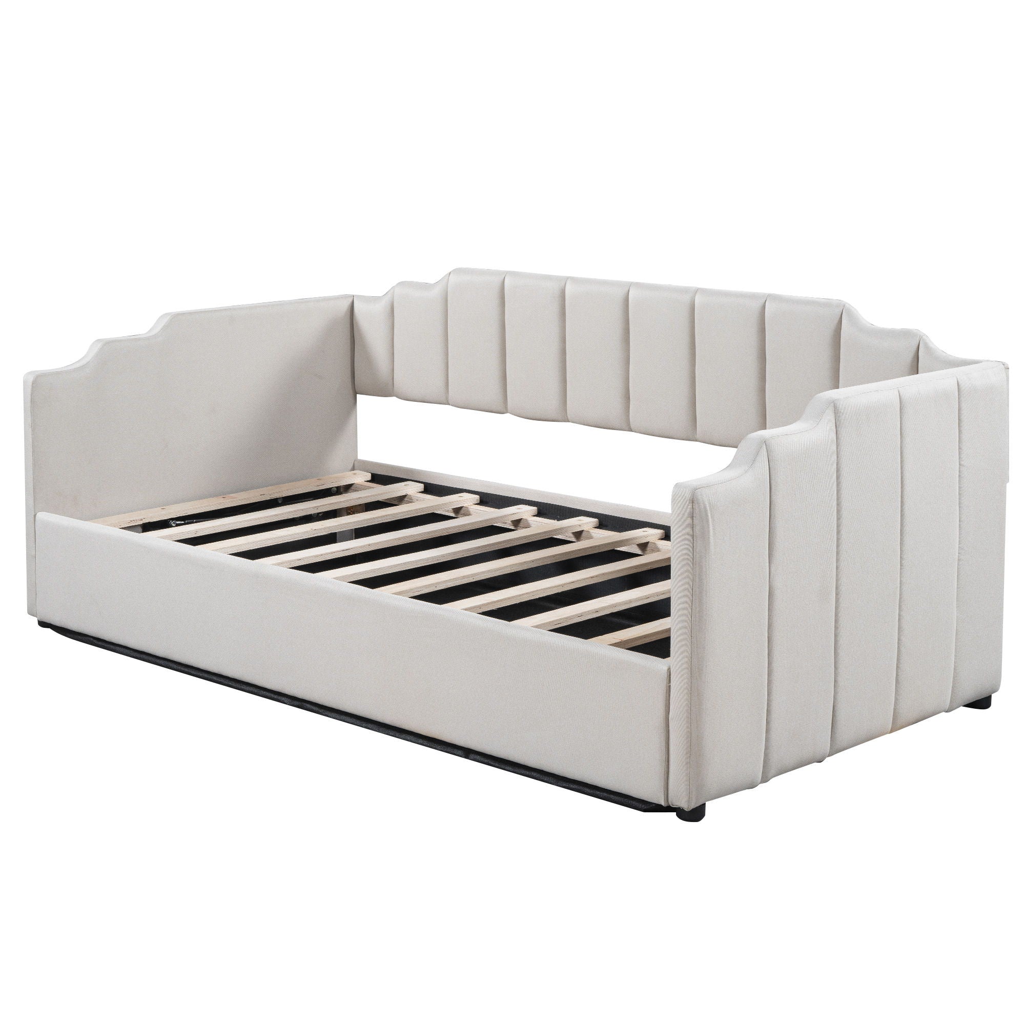 Modern Upholstered Daybed With Underneath Storage
