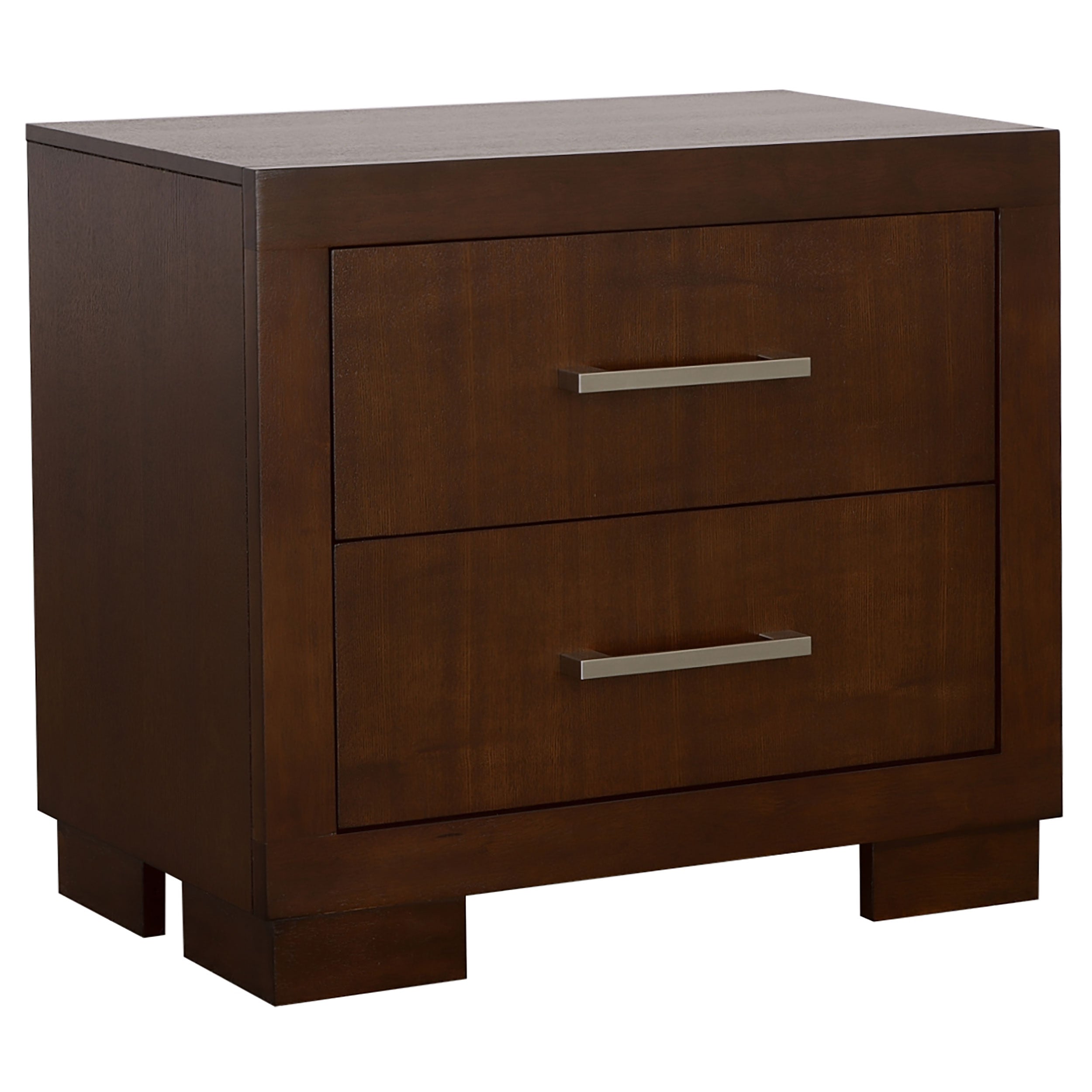 Jessica 2-drawer Nightstand Cappuccino-CoasterEssence