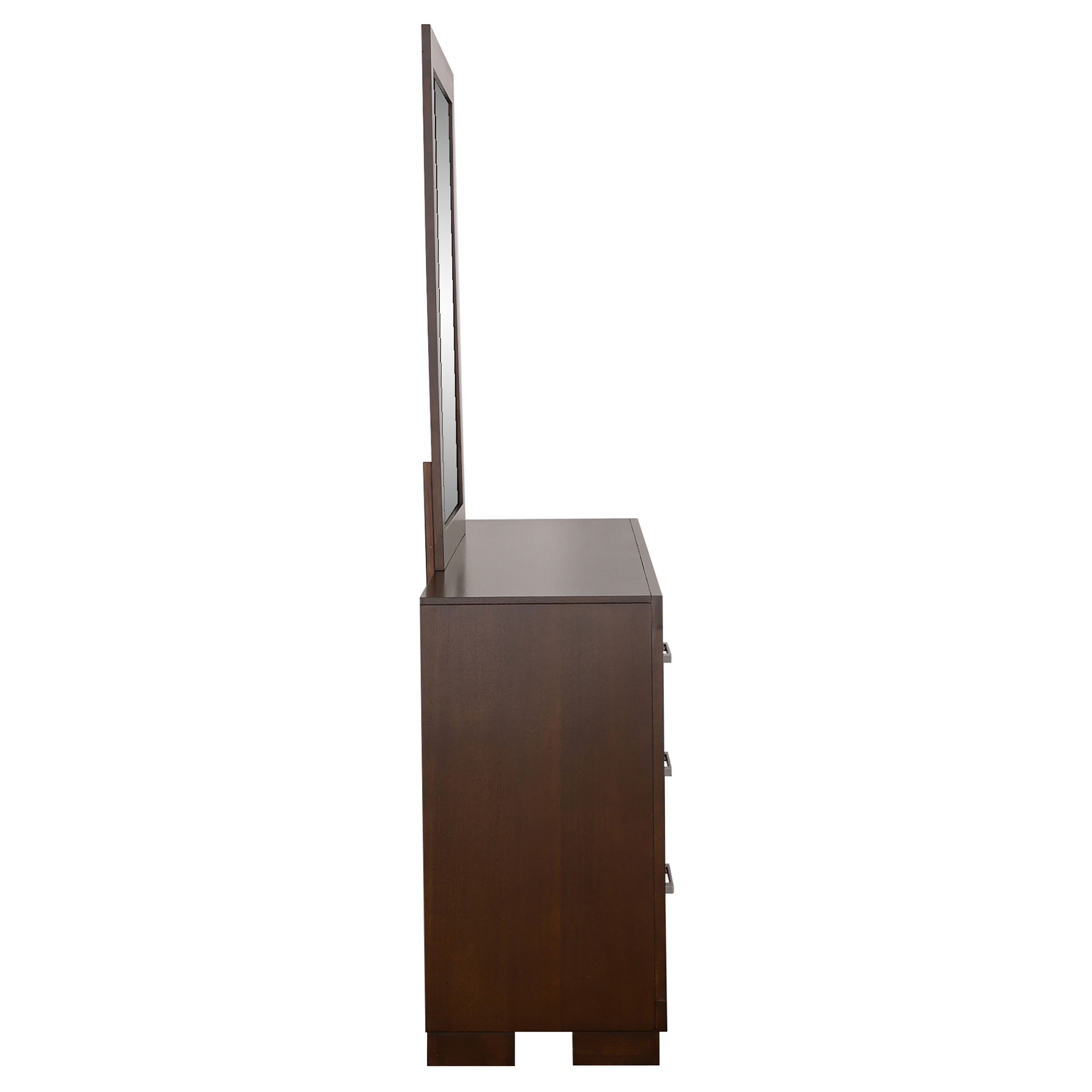 Jessica 6-drawer Dresser with Mirror Cappuccino-CoasterEssence
