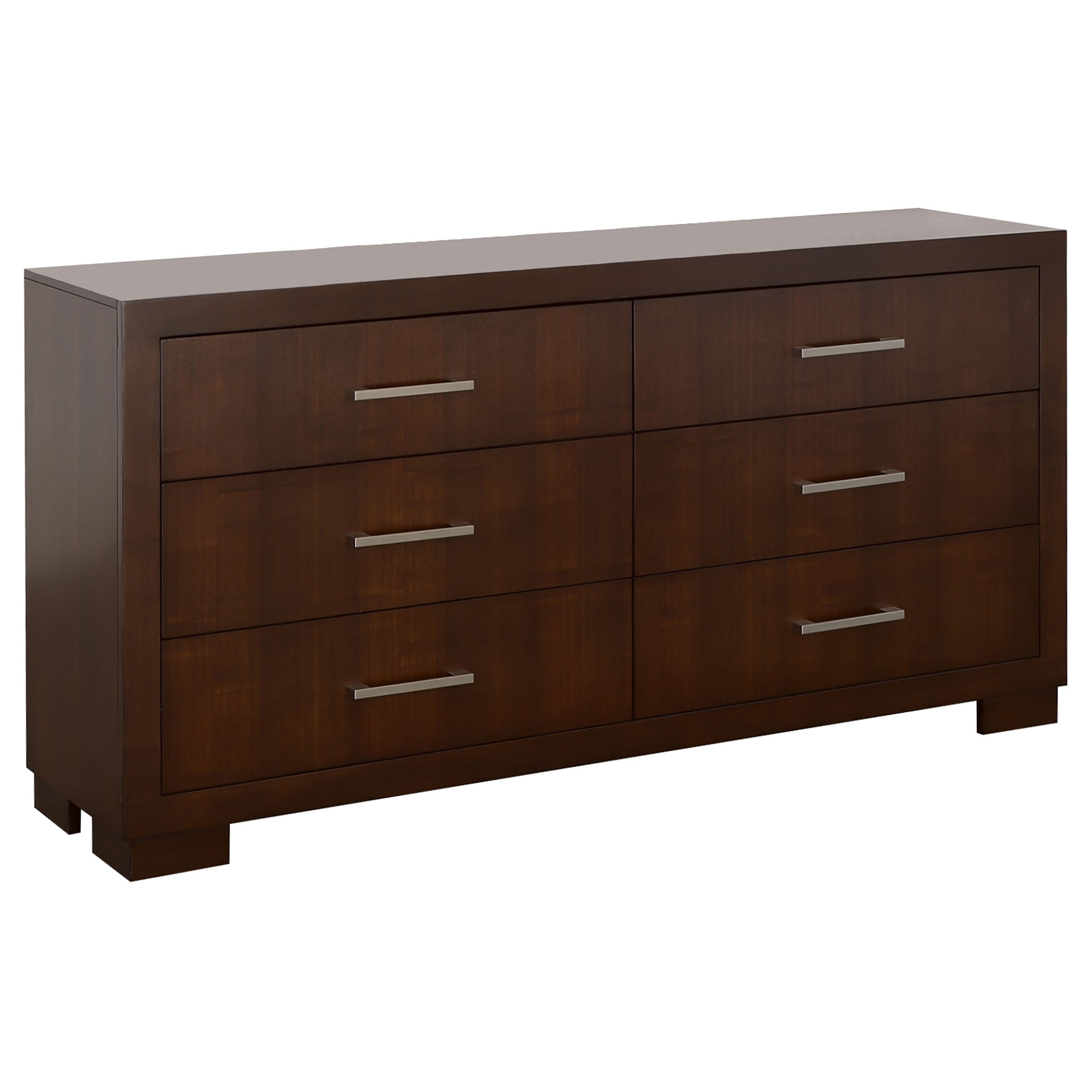 Jessica 6-drawer Dresser Cappuccino-CoasterEssence