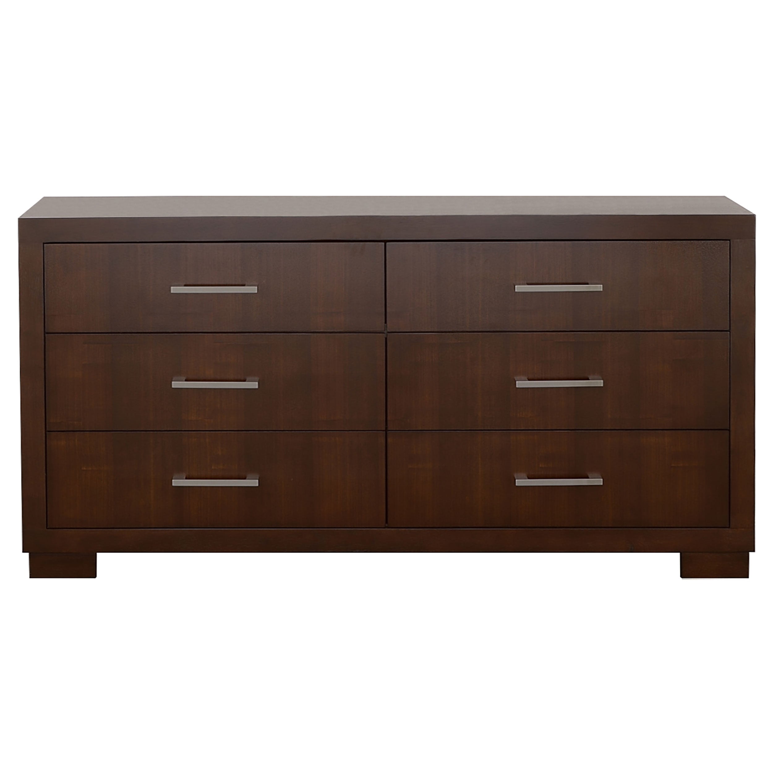 Jessica 6-drawer Dresser Cappuccino-CoasterEssence