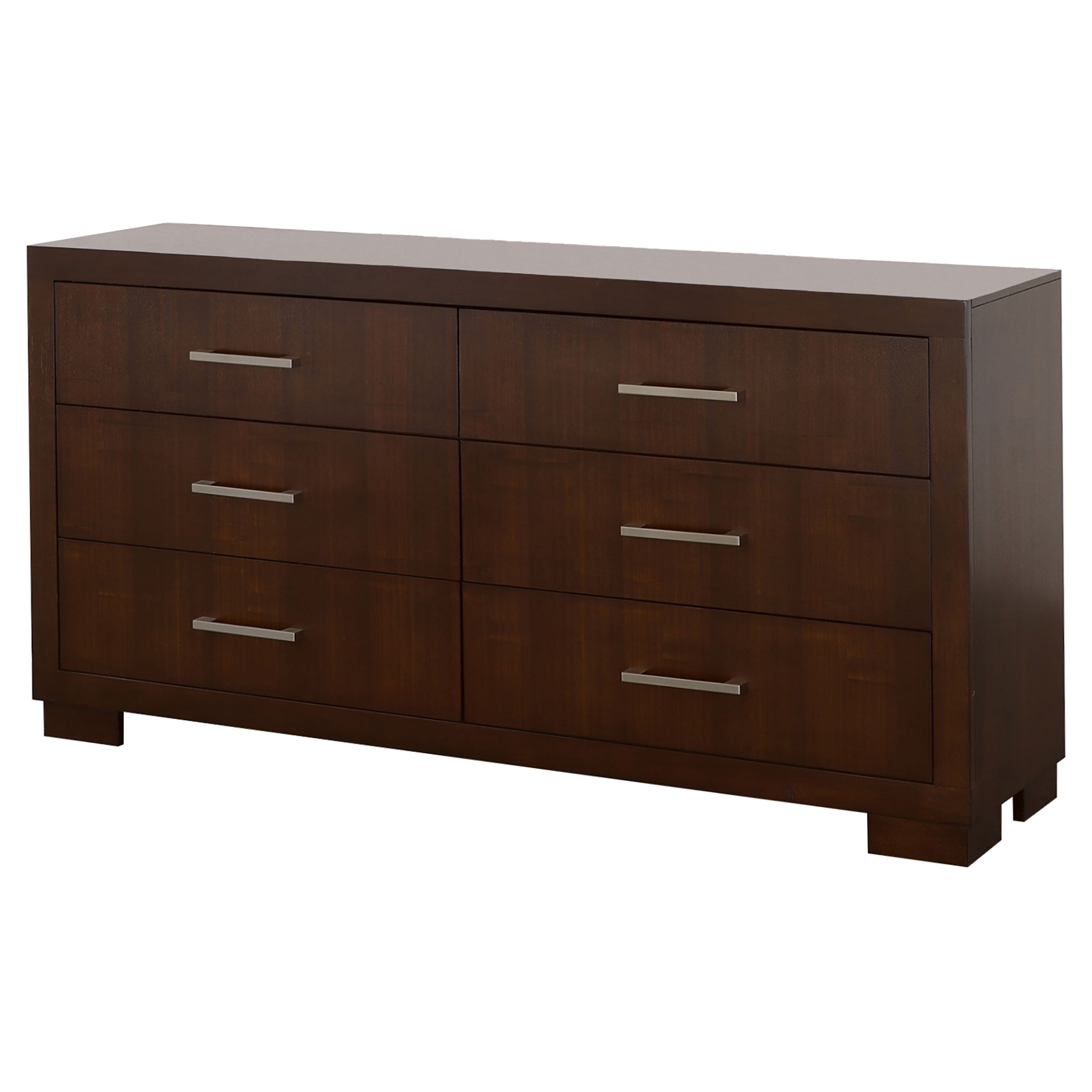 Jessica 6-drawer Dresser Cappuccino-CoasterEssence