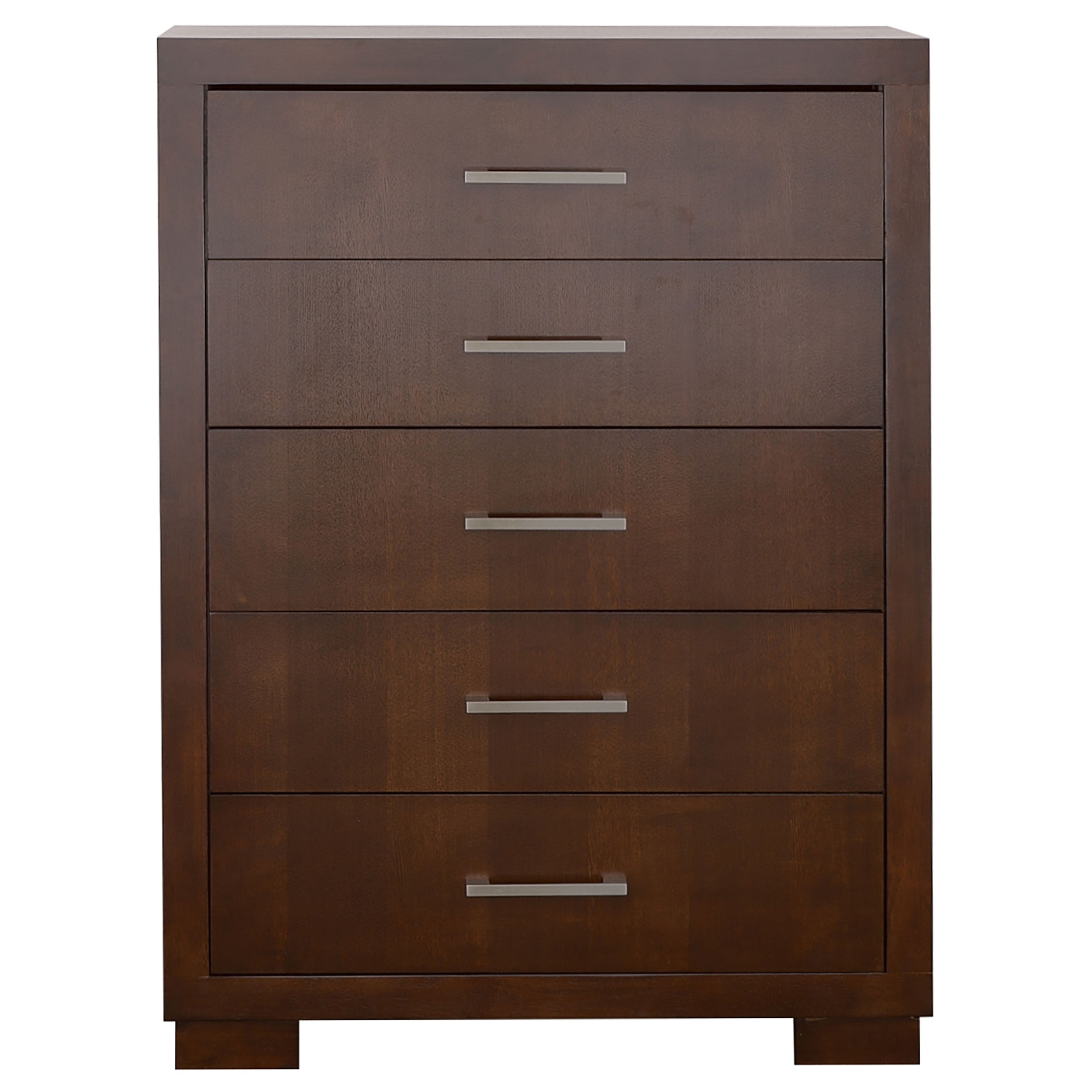 Jessica 5-drawer Bedroom Chest Cappuccino-CoasterEssence