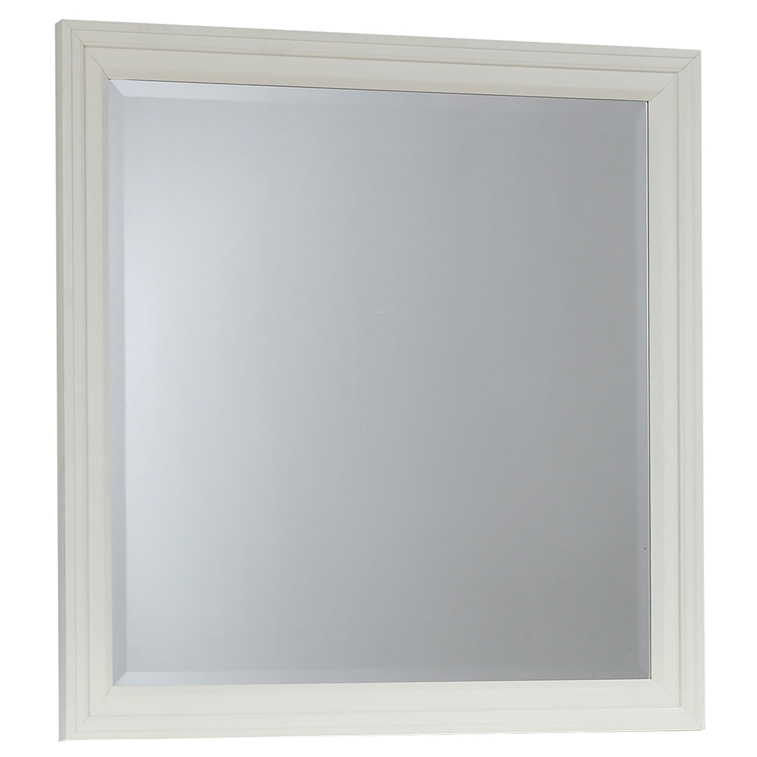 Sandy Beach Dresser Mirror Cream White-CoasterEssence