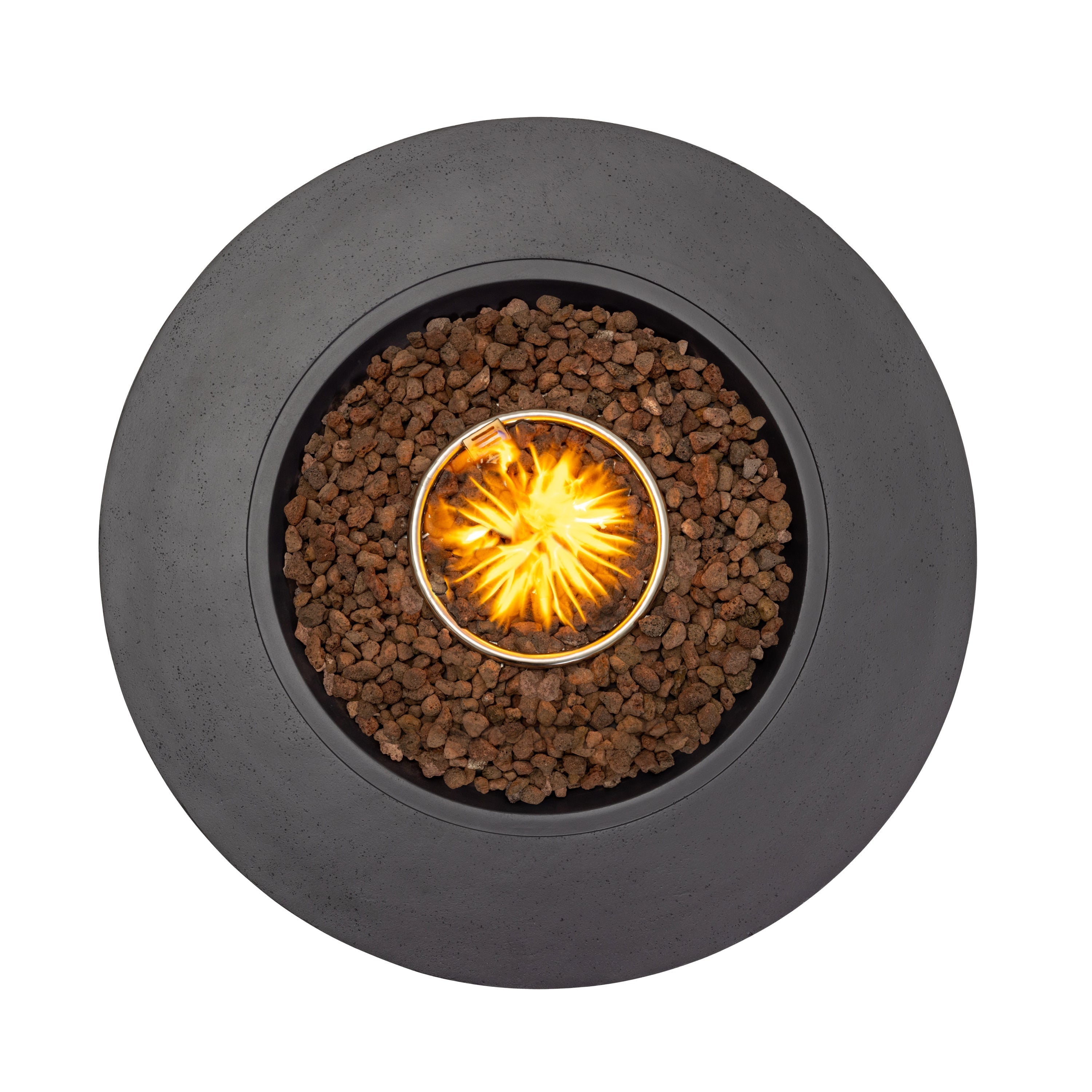 40' Round Outdoor Propane Fire Pit Table