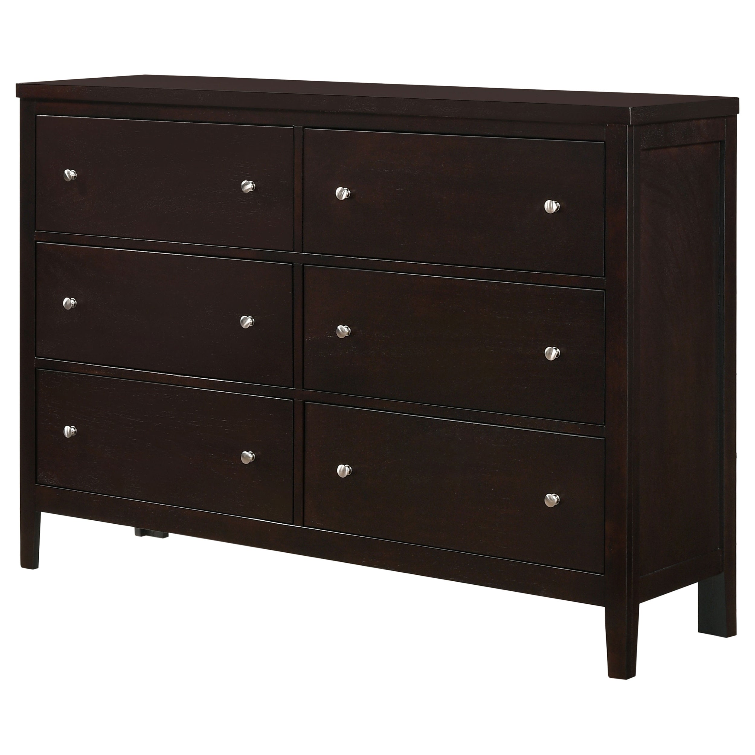 Carlton 6-drawer Dresser Cappuccino-CoasterEveryday