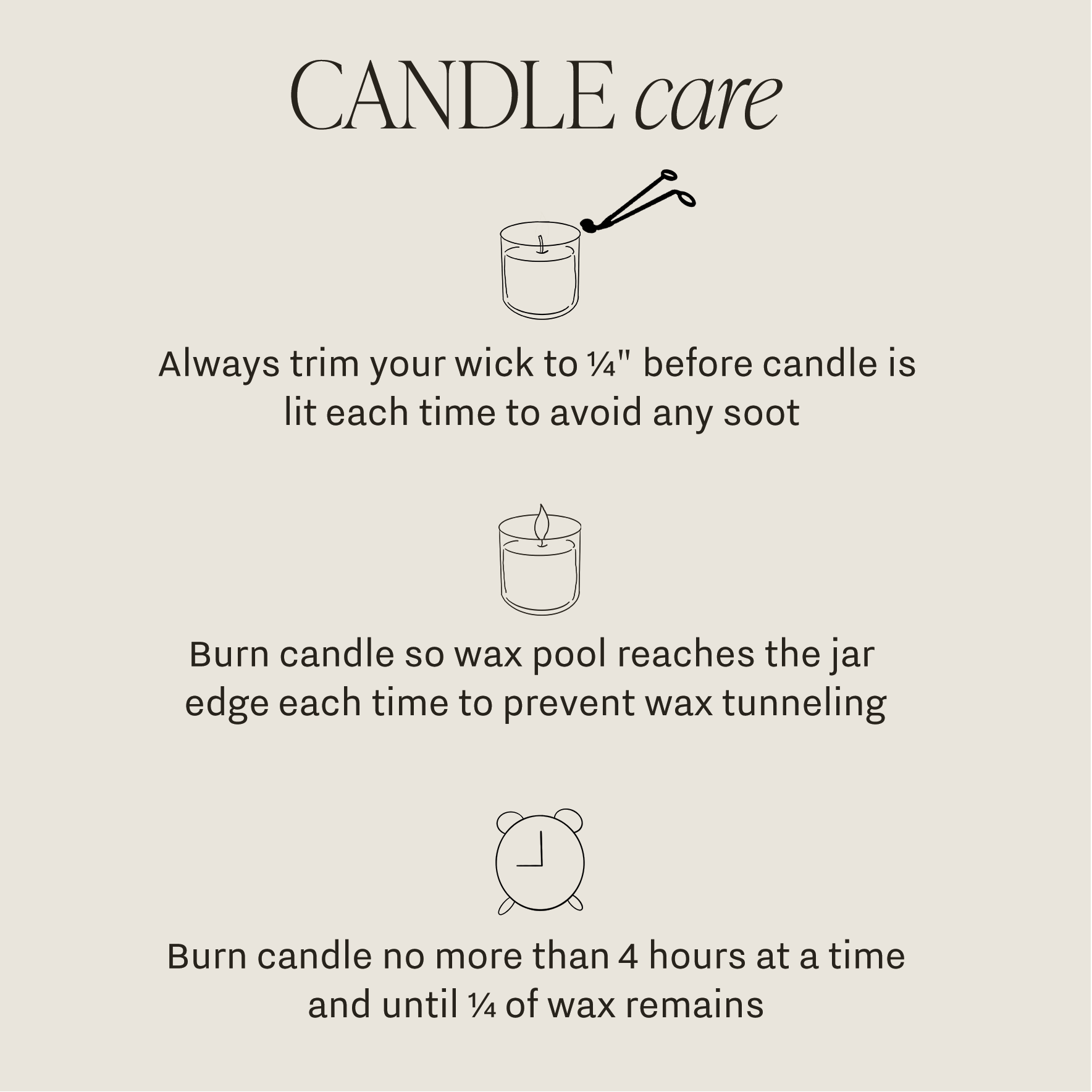 Best Grandma Ever Soy Candle - Clear Jar - 9 oz (Wildflowers and Salt)