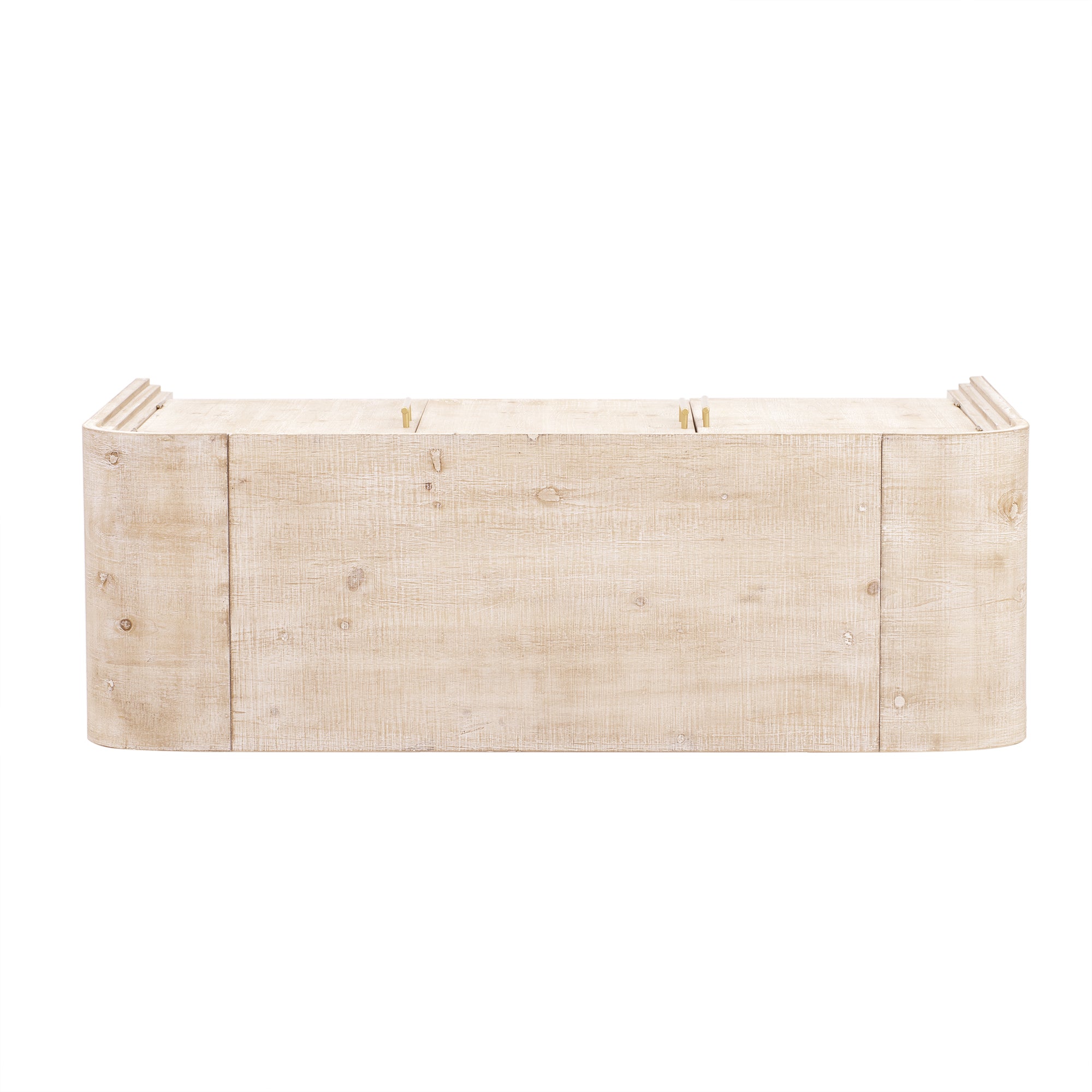 Rustic Curved Waterfall Sideboard