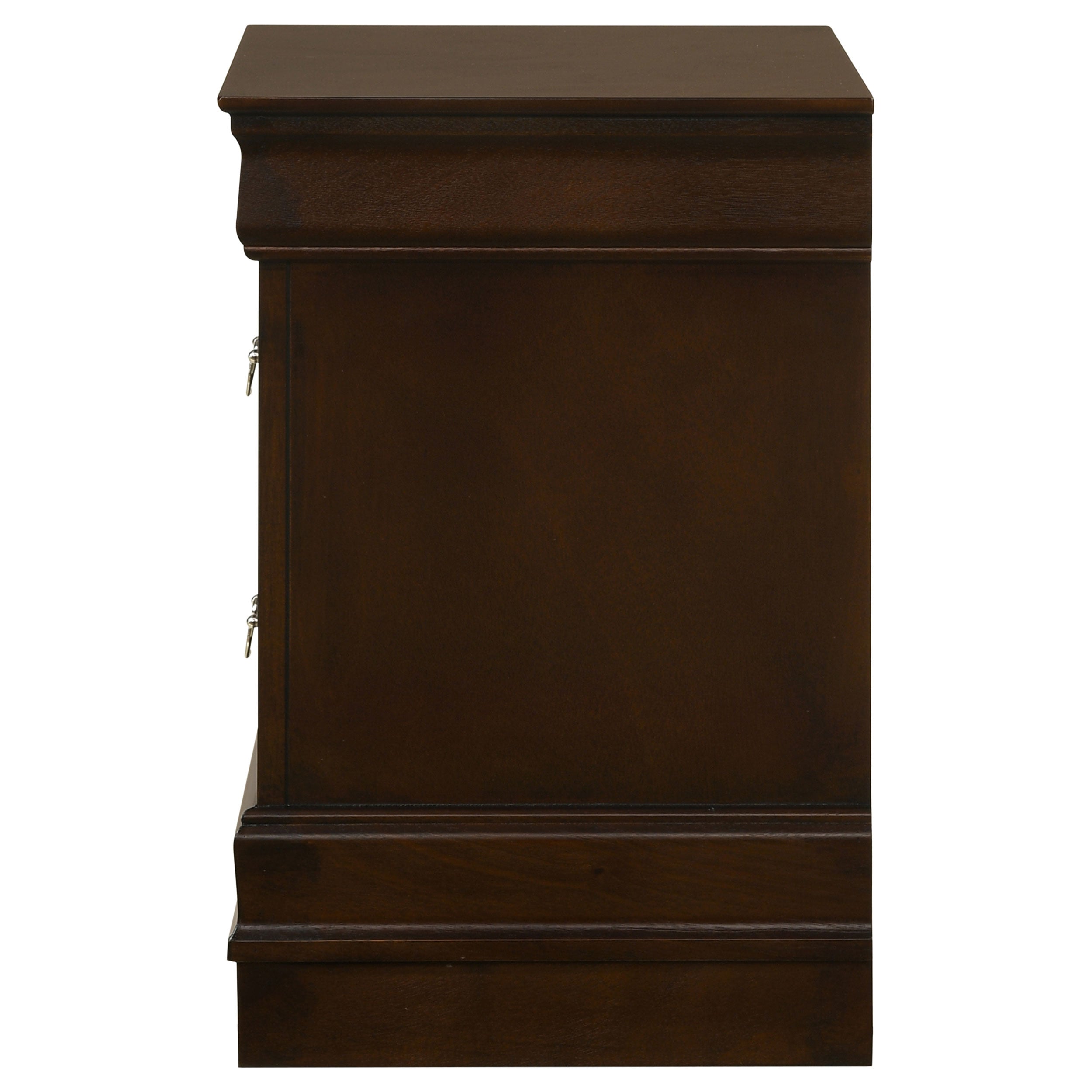 Louis Philippe 2-drawer Nightstand Cappuccino-CoasterEveryday