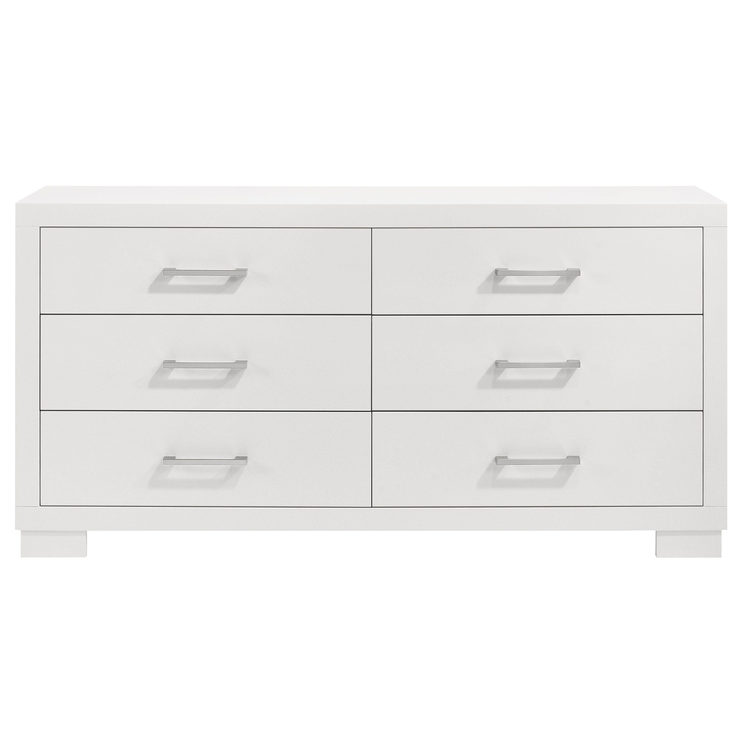 Jessica 6-drawer Dresser Snow White-CoasterEssence