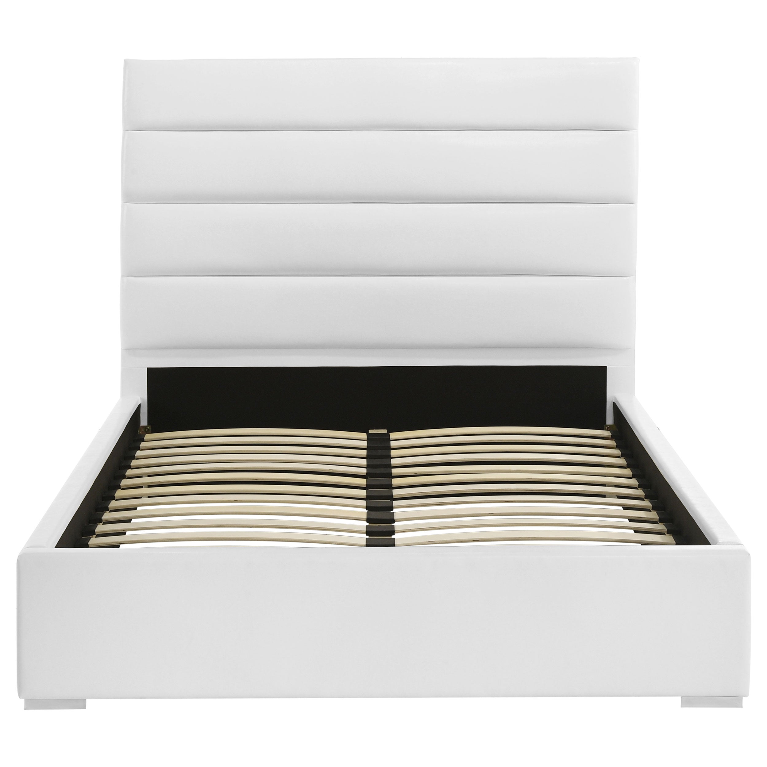 Felicity 53-inch Upholstered Full Platform Bed White-