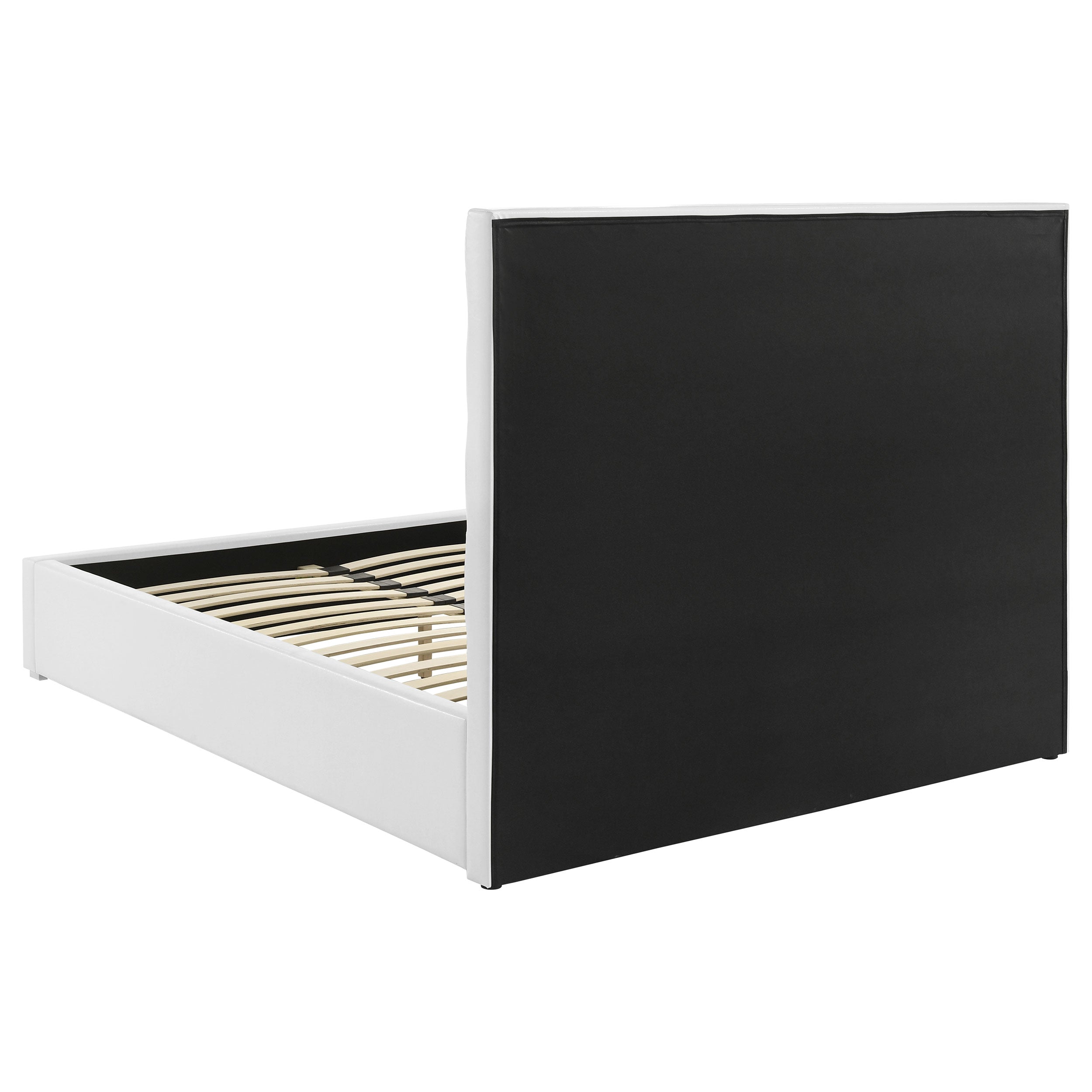 Felicity 53-inch Upholstered Queen Platform Bed White-