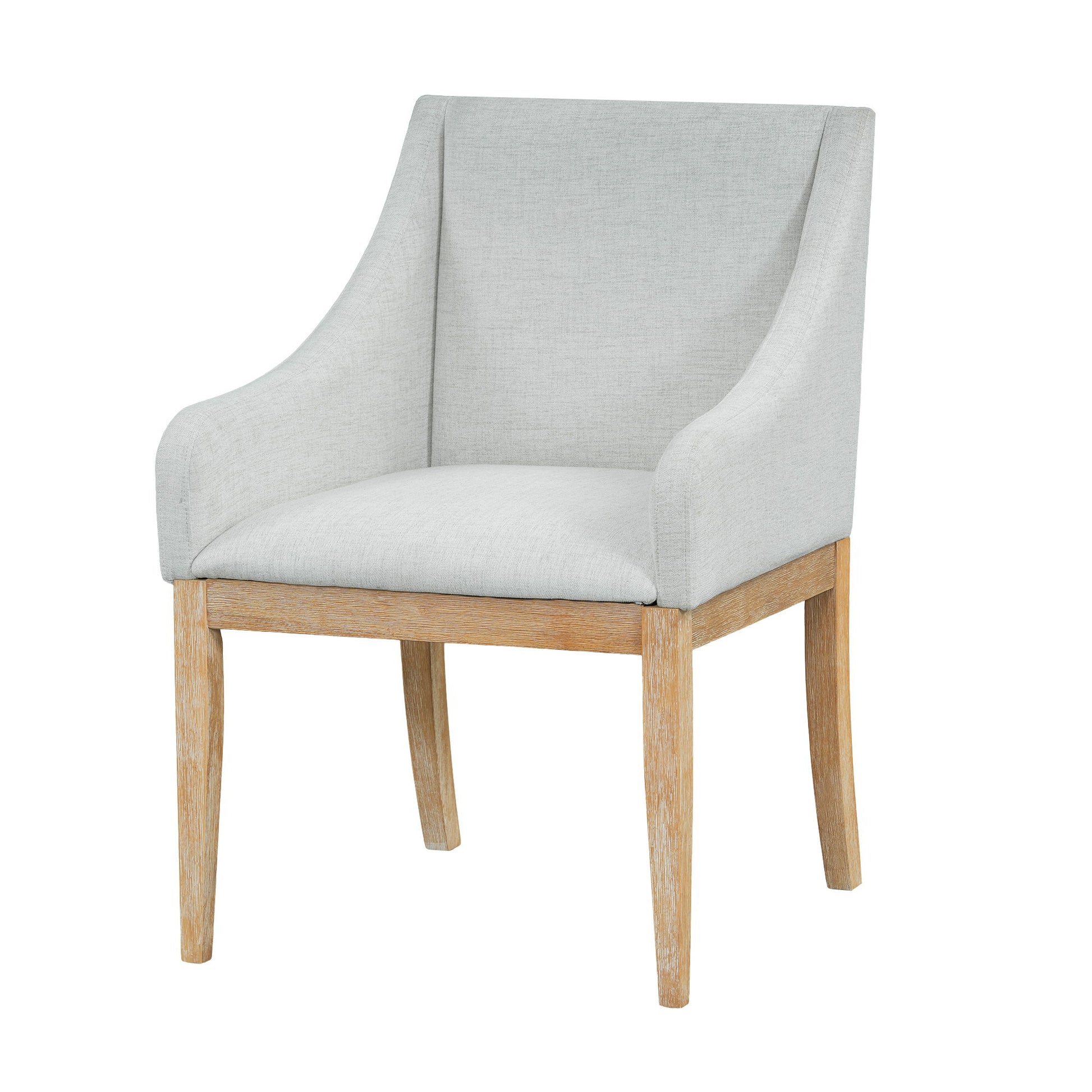 Topmax - 7 Piece Rustic Extendable Dining Table Set With Removable Leaf, 2 Arm Chairs And 4 Armless Chairs - Best Buy Furniture