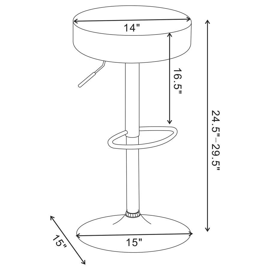 Ramses - 29" Adjustable Bar Stool