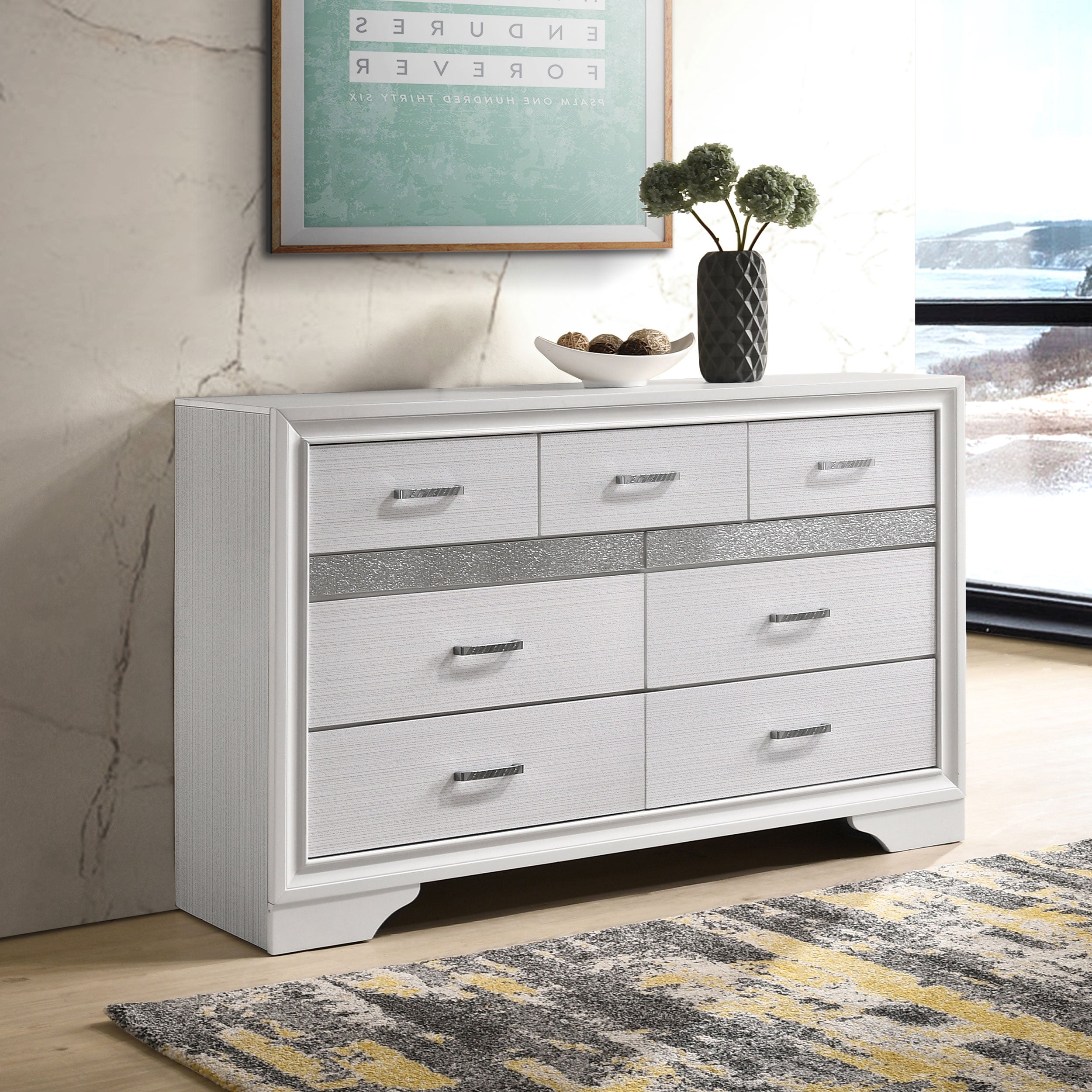 Miranda 9-drawer Dresser White-CoasterEveryday