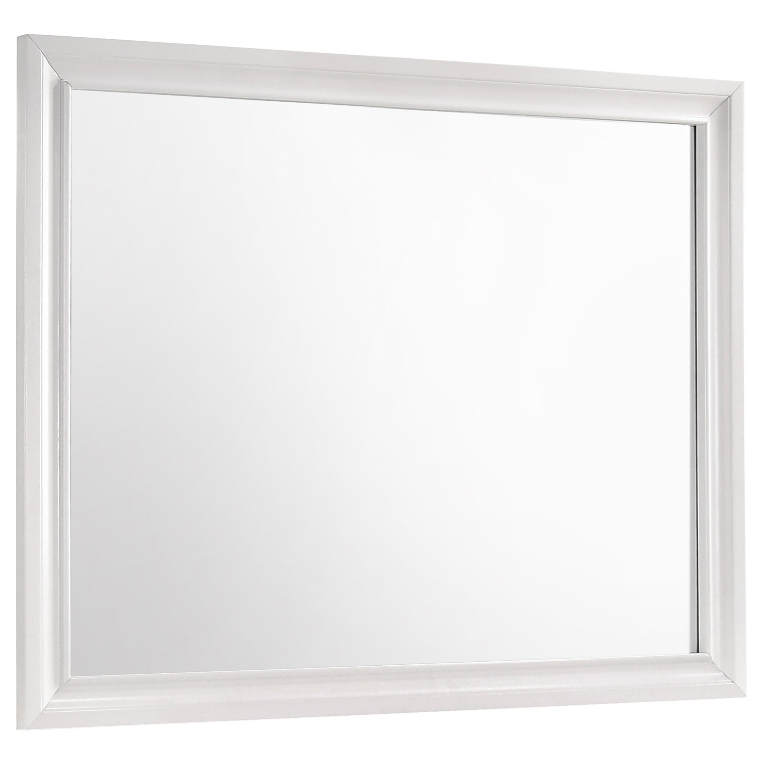 Miranda Dresser Mirror White-CoasterEveryday