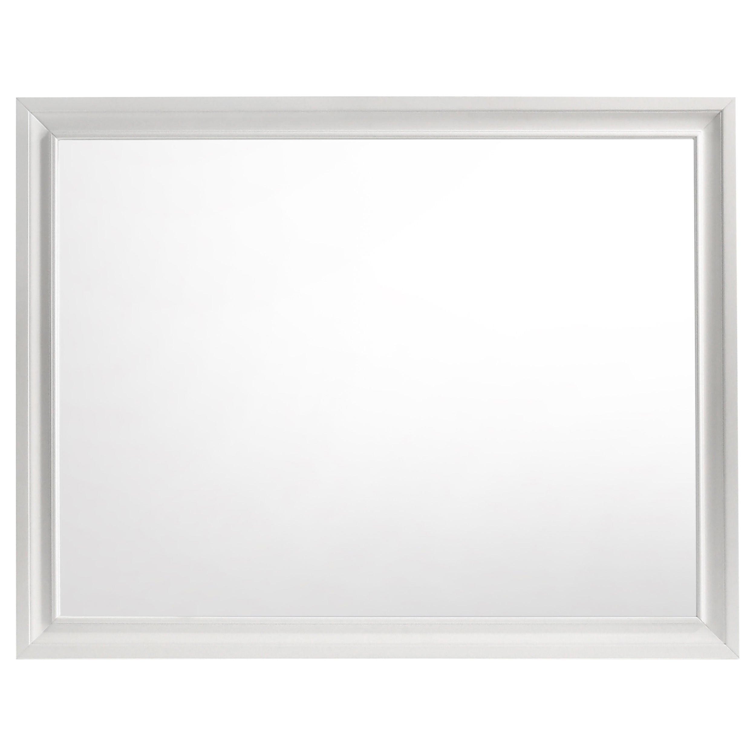 Miranda Dresser Mirror White-CoasterEveryday