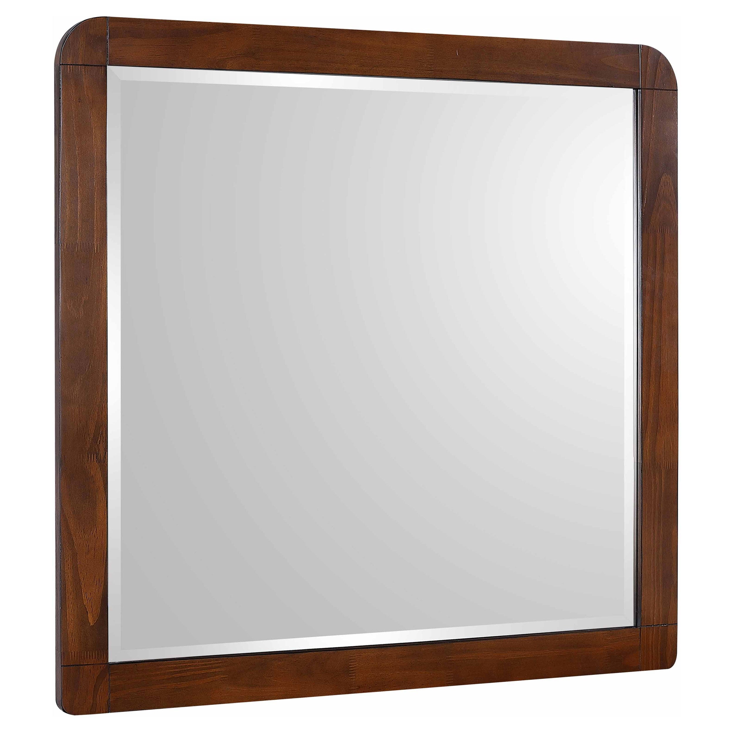 Robyn Dresser Mirror Dark Walnut-CoasterEssence