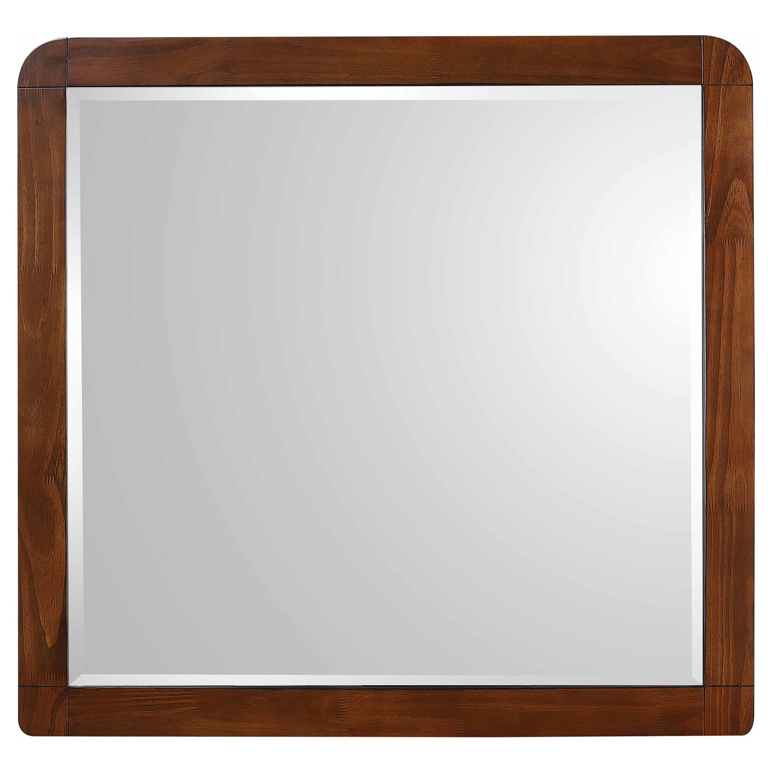 Robyn Dresser Mirror Dark Walnut-CoasterEssence
